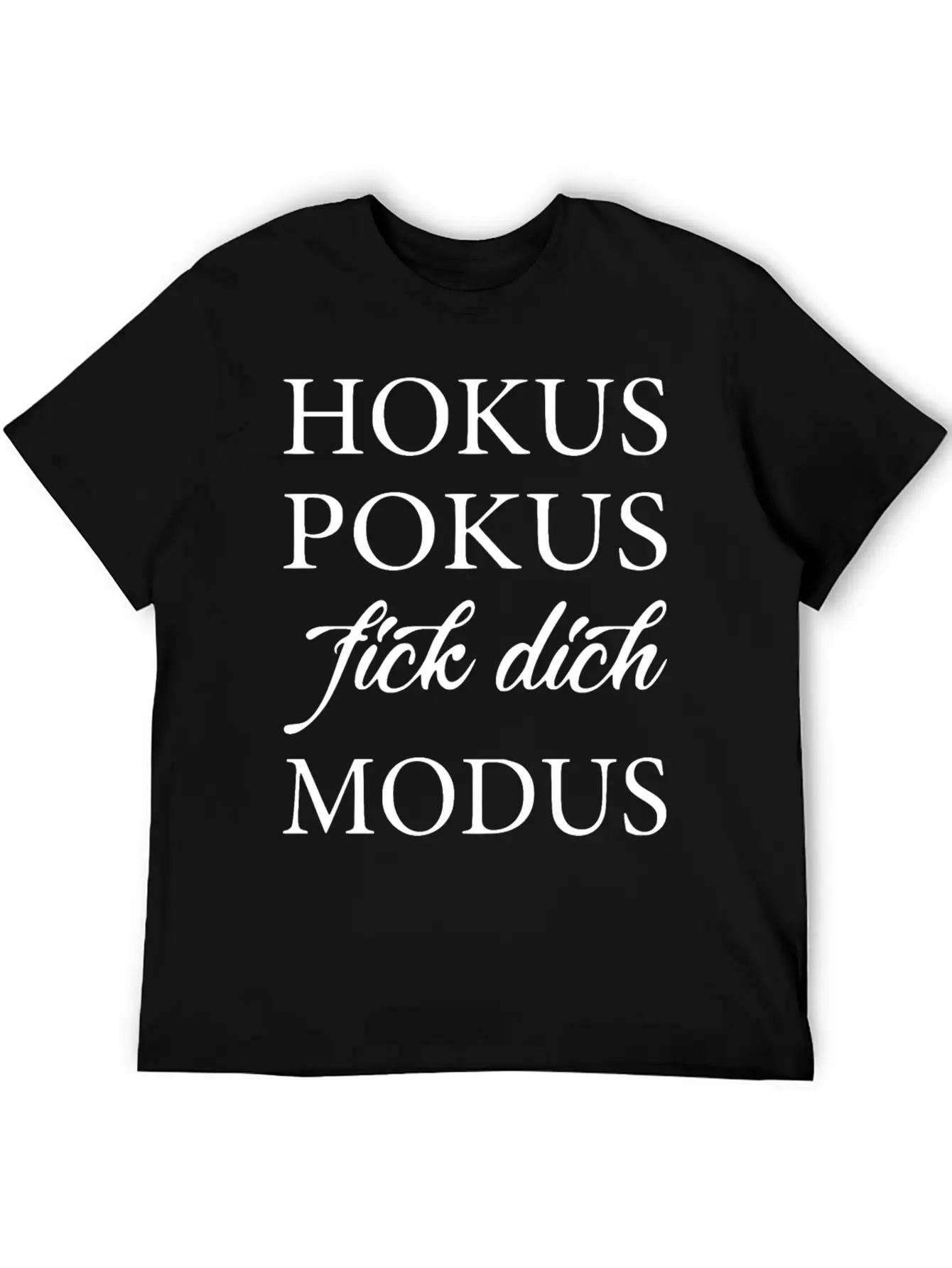 2reborn Hoku Spokus Fick Dich Modus Solo Modern Fit Casual T-Shirt – Clean And Versatile Design