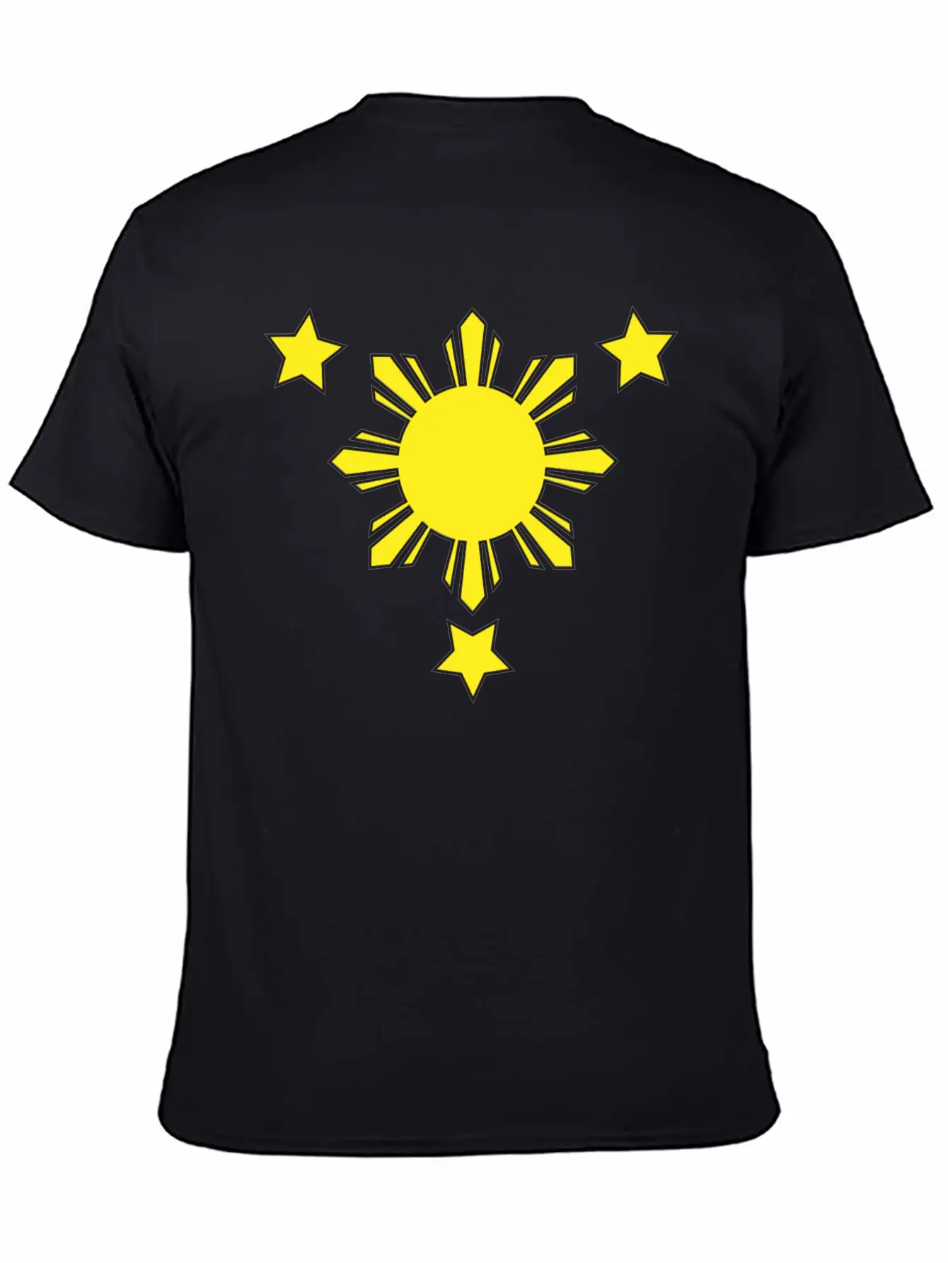 3 Stars And A Sun Lightweight Cotton T-Shirt – Daily Comfort Graphic Shirt