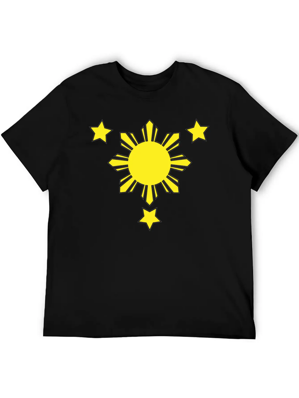 3 Stars And A Sun Lightweight Cotton T-Shirt – Daily Comfort Graphic Shirt