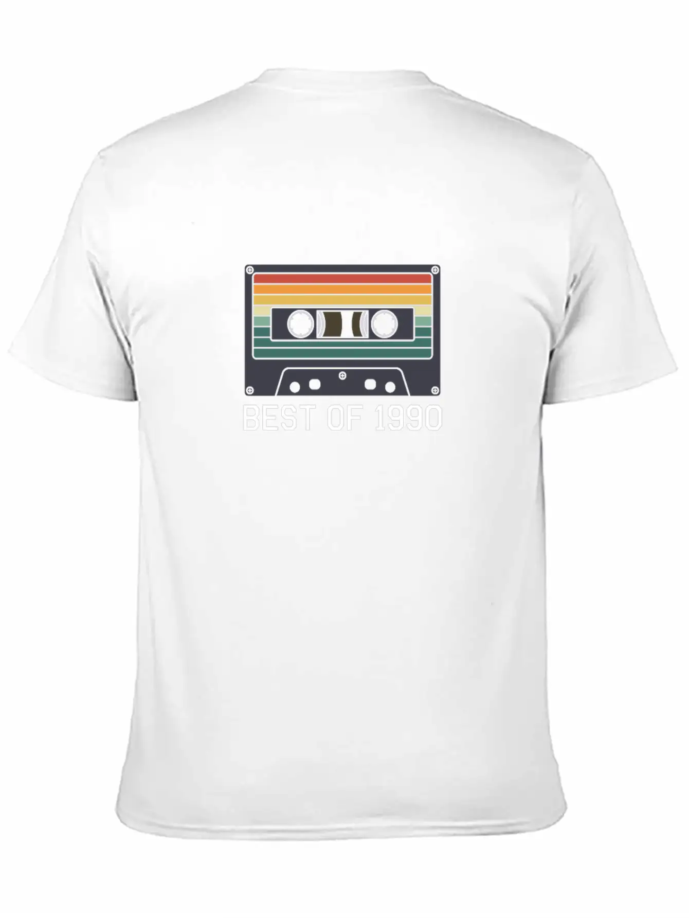 30th Birthday Best Of 1990 Cassette Tape Vintage Essential Unisex Summer Tee – Soft Cotton Casual Fit