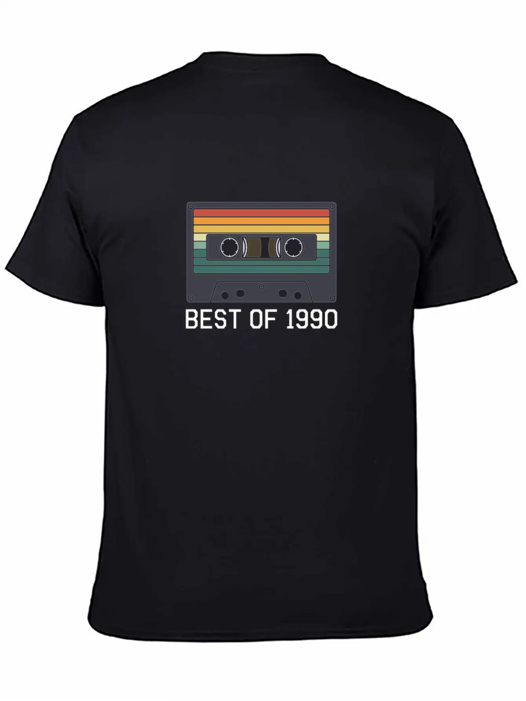 30th Birthday Best Of 1990 Cassette Tape Vintage Essential Unisex Summer Tee – Soft Cotton Casual Fit