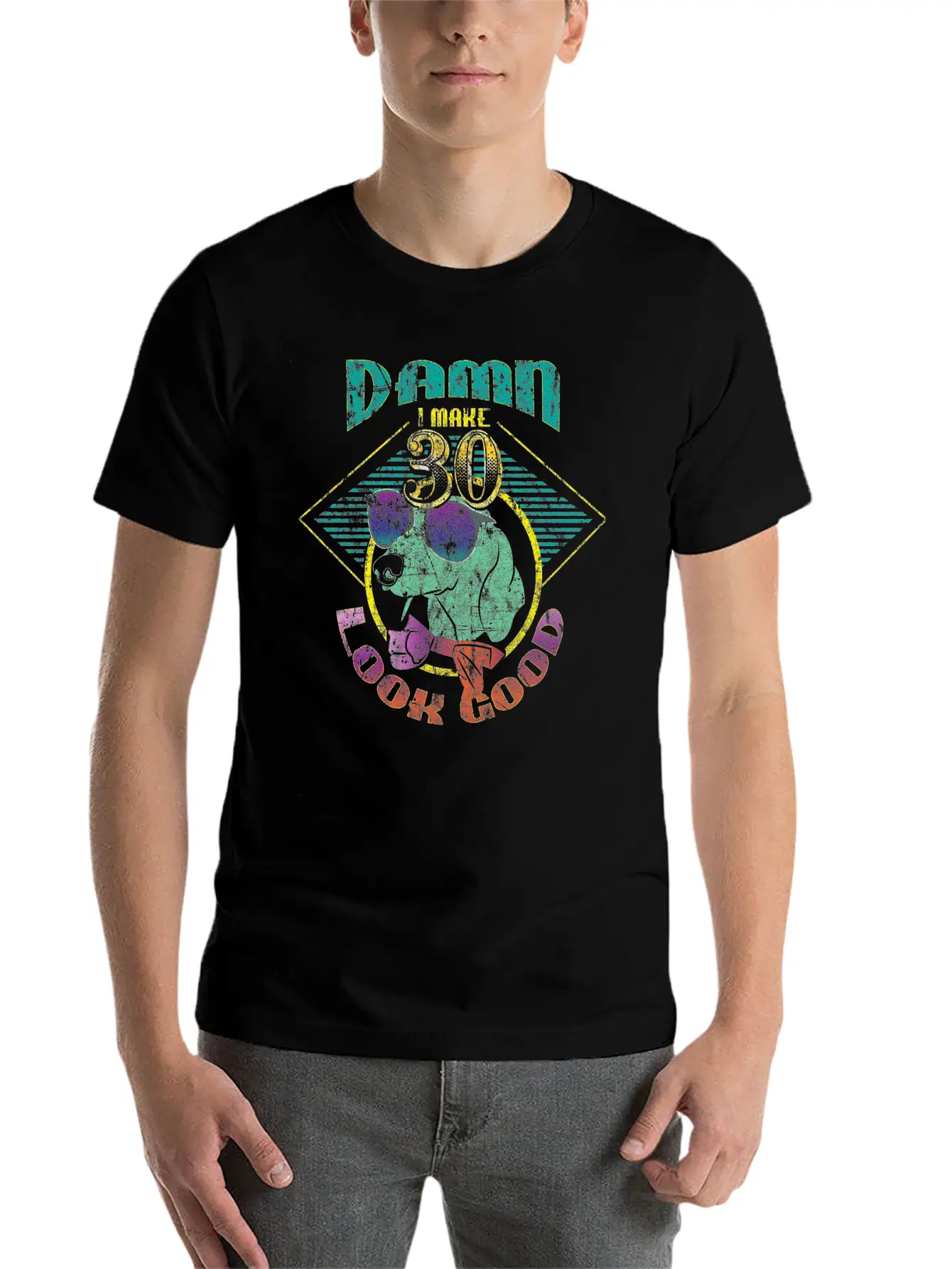 30th Birthday Classic Fit Graphic Tee For Daily Comfort – Unisex Cotton Shirt