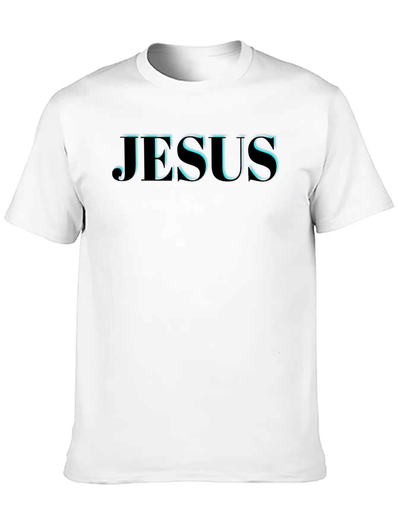 3D Jesus Design Essential Unisex Summer Tee – Soft Cotton Casual Fit