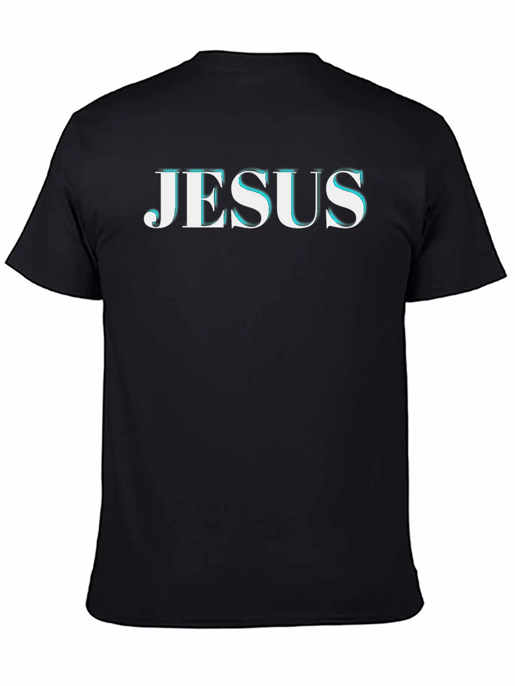 3D Jesus Design Essential Unisex Summer Tee – Soft Cotton Casual Fit