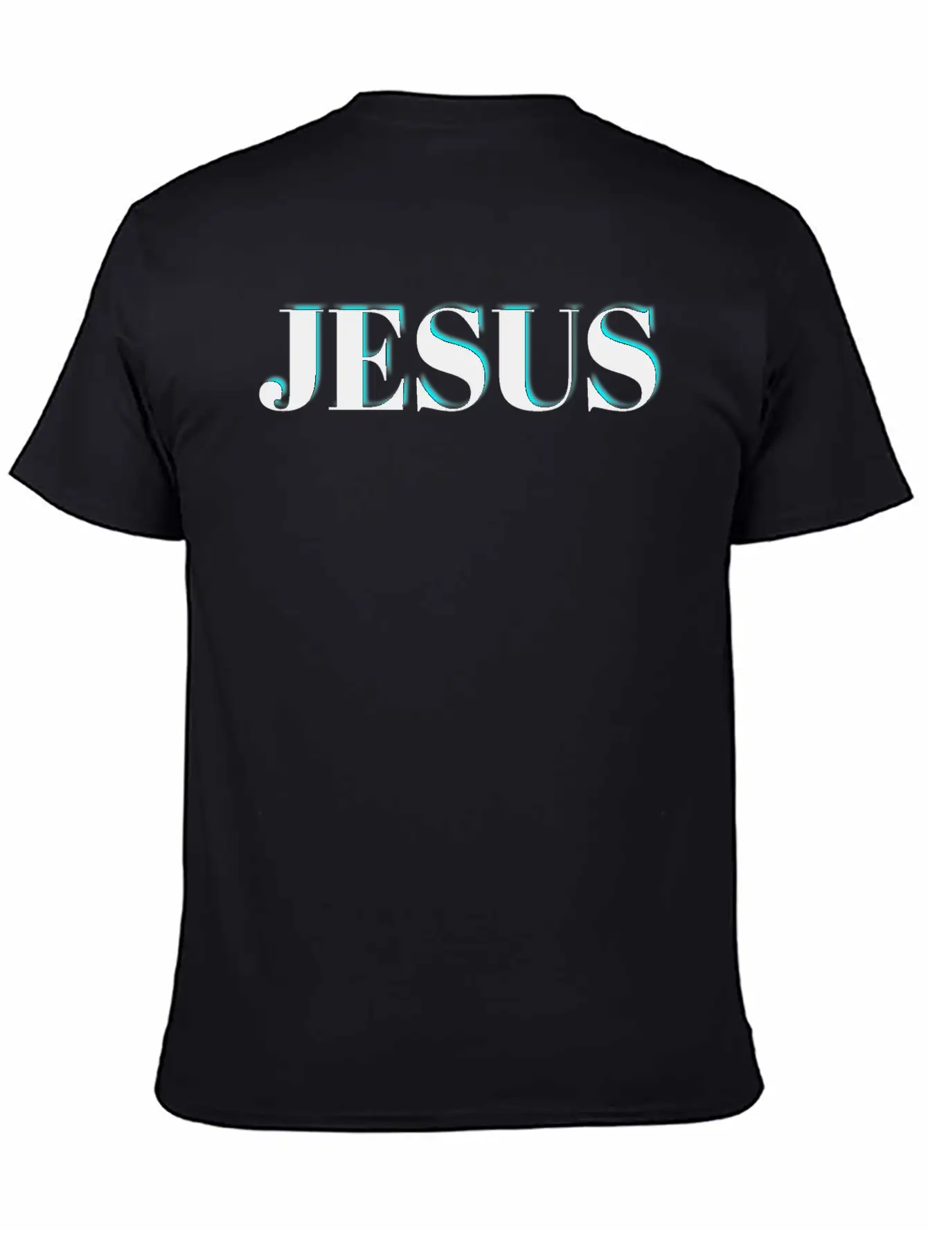 3D Jesus Design Essential Unisex Summer Tee – Soft Cotton Casual Fit