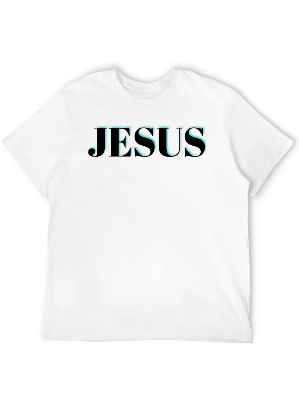 3D Jesus Design Essential Unisex Summer Tee – Soft Cotton Casual Fit