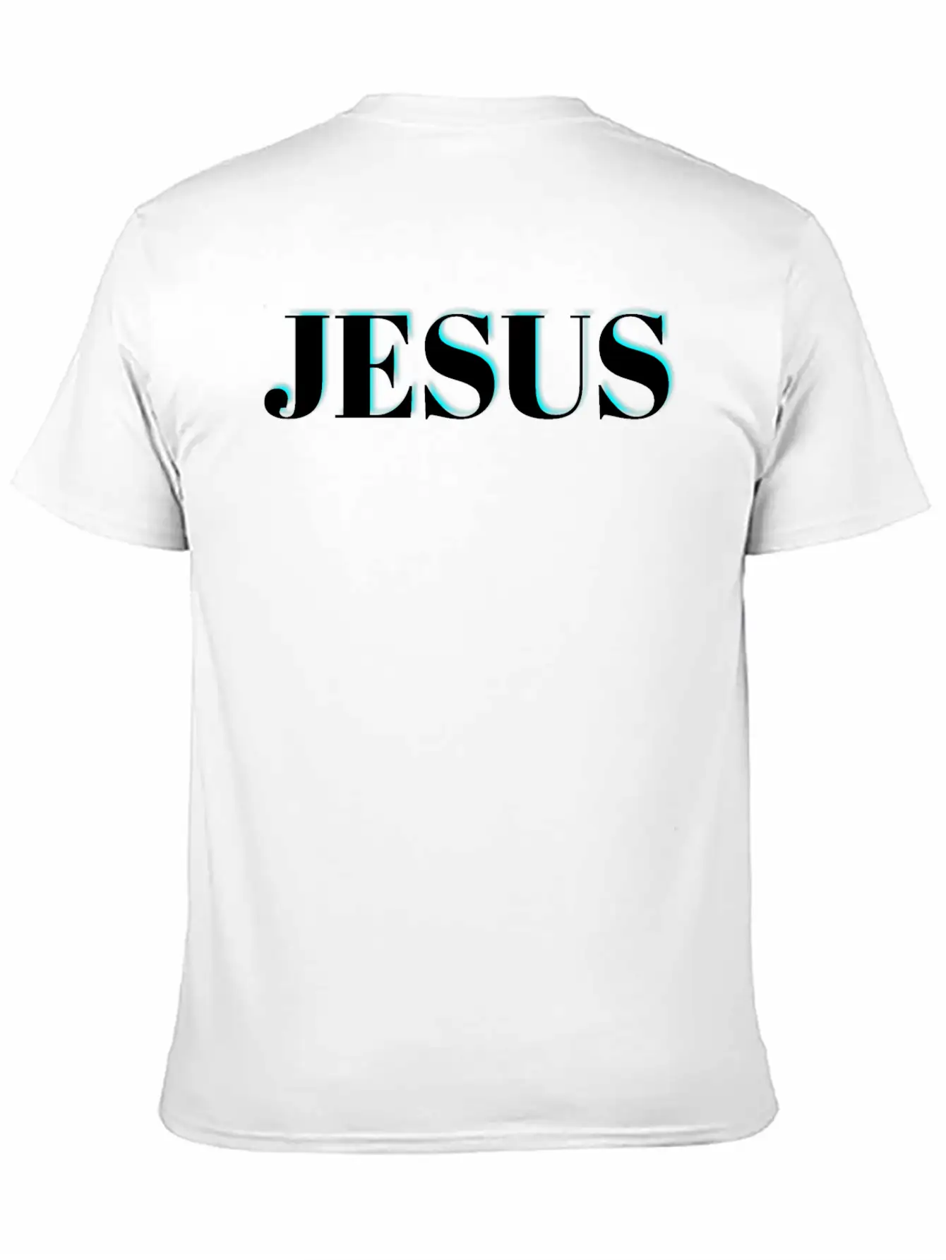 3D Jesus Design Essential Unisex Summer Tee – Soft Cotton Casual Fit