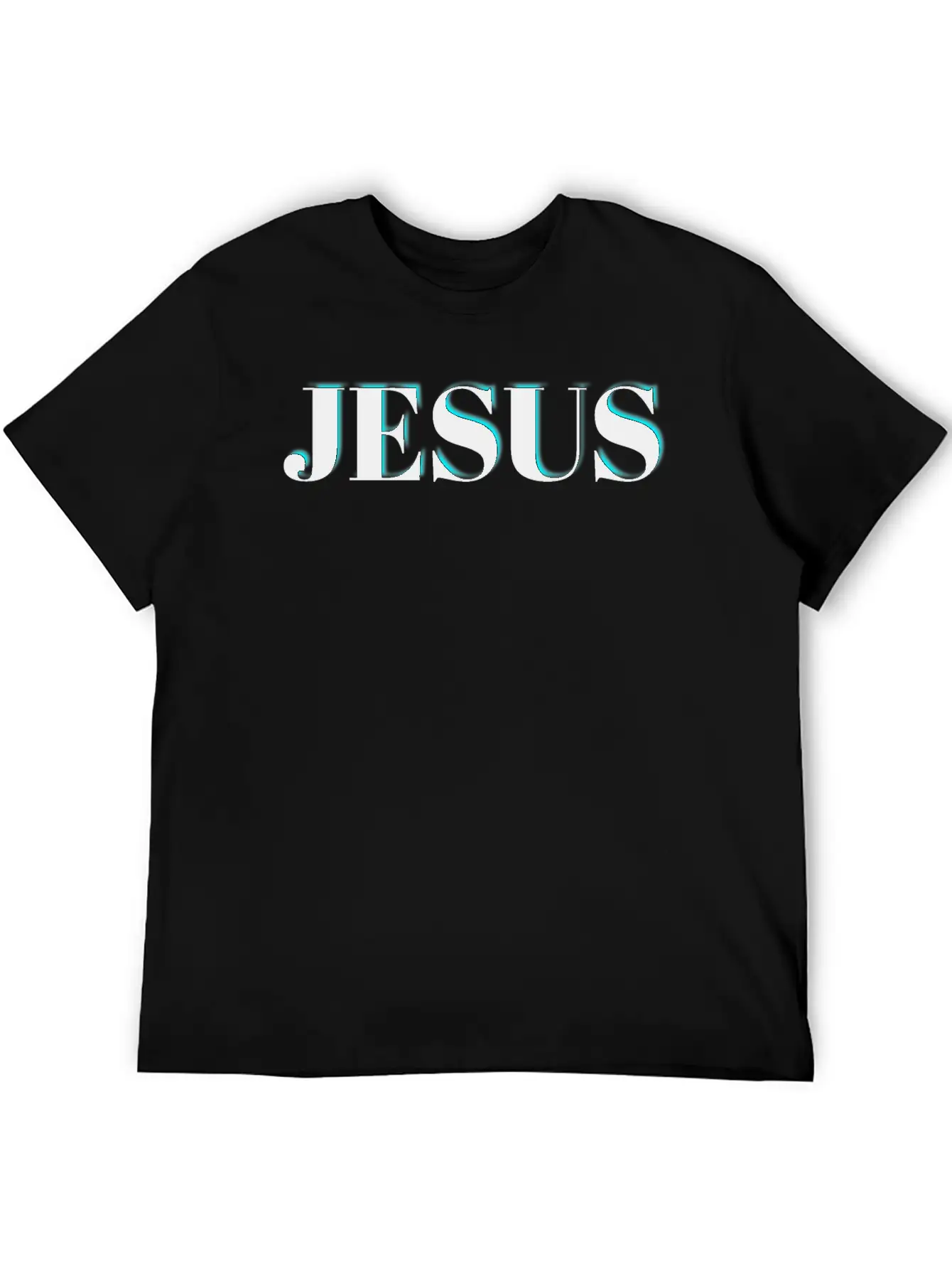 3D Jesus Design Essential Unisex Summer Tee – Soft Cotton Casual Fit