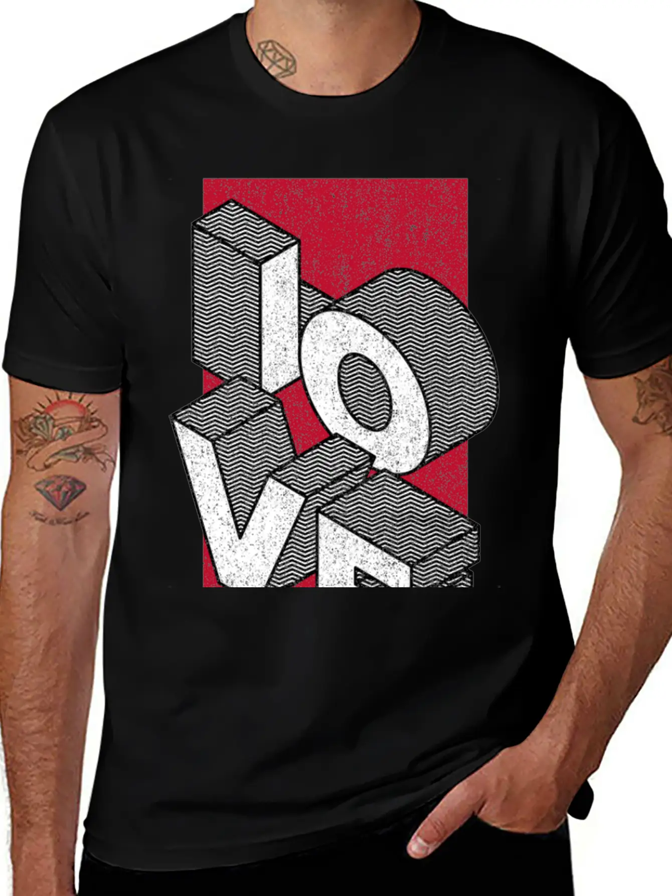 3d Love Essential Unisex Summer Tee – Soft Cotton Casual Fit
