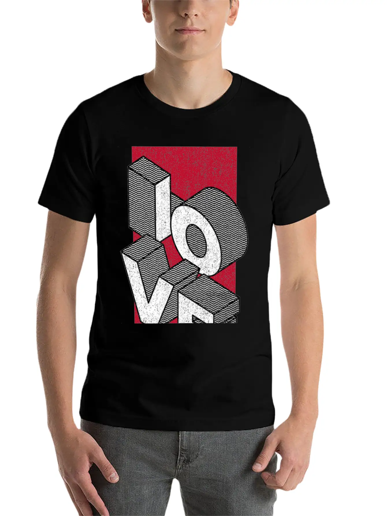 3d Love Essential Unisex Summer Tee – Soft Cotton Casual Fit