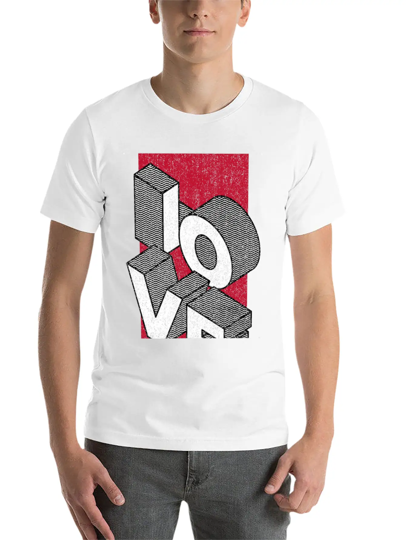 3d Love Essential Unisex Summer Tee – Soft Cotton Casual Fit