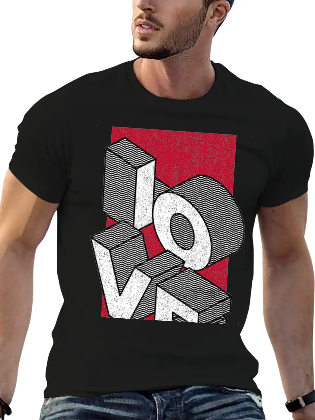 3d Love Essential Unisex Summer Tee – Soft Cotton Casual Fit