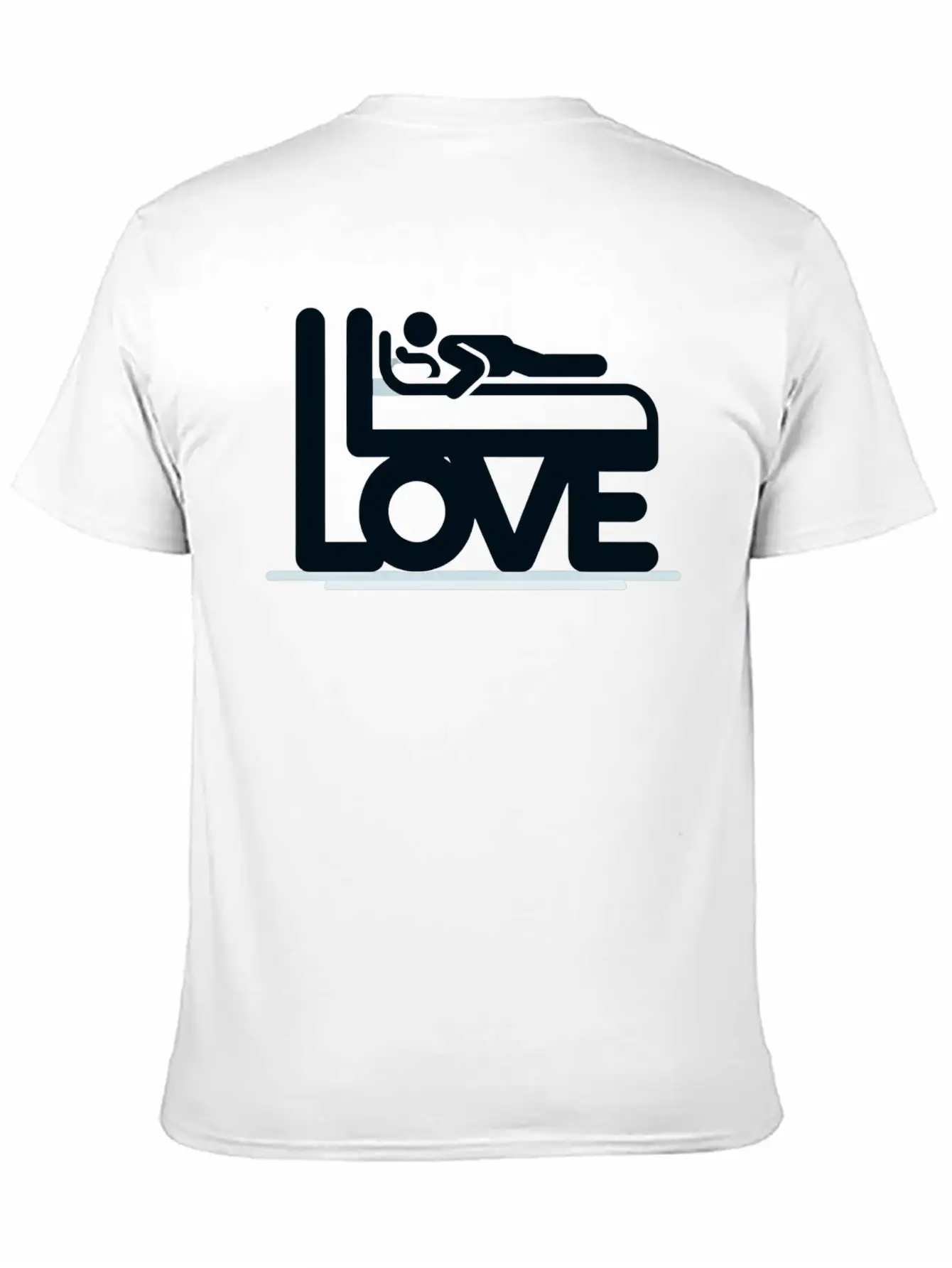 3D Love Typography With Creative Design Lightweight Cotton T-Shirt – Daily Comfort Graphic Shirt