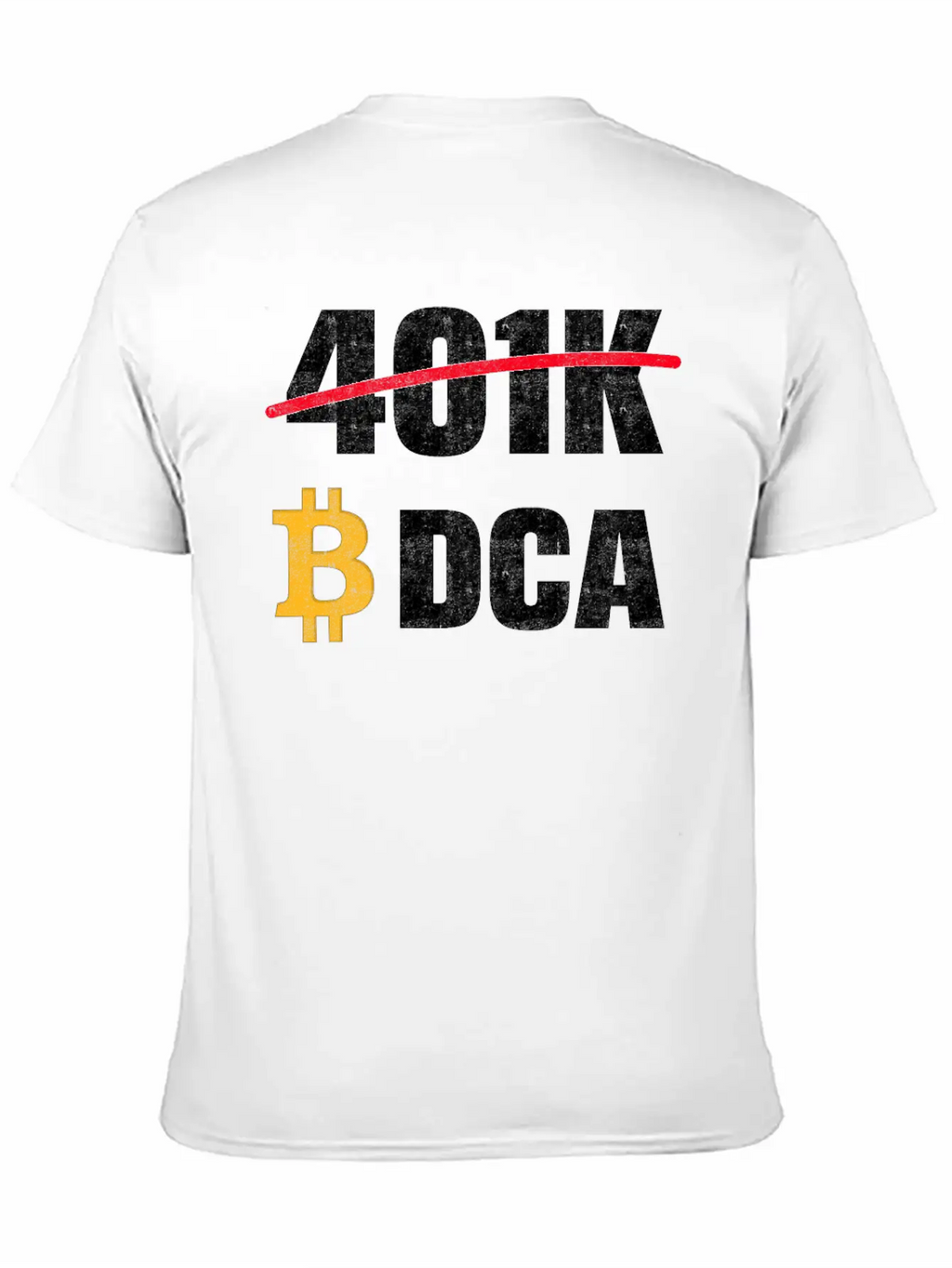 401 K Bitcoin Tshirt Modern Fit Casual T-Shirt – Clean And Versatile Design