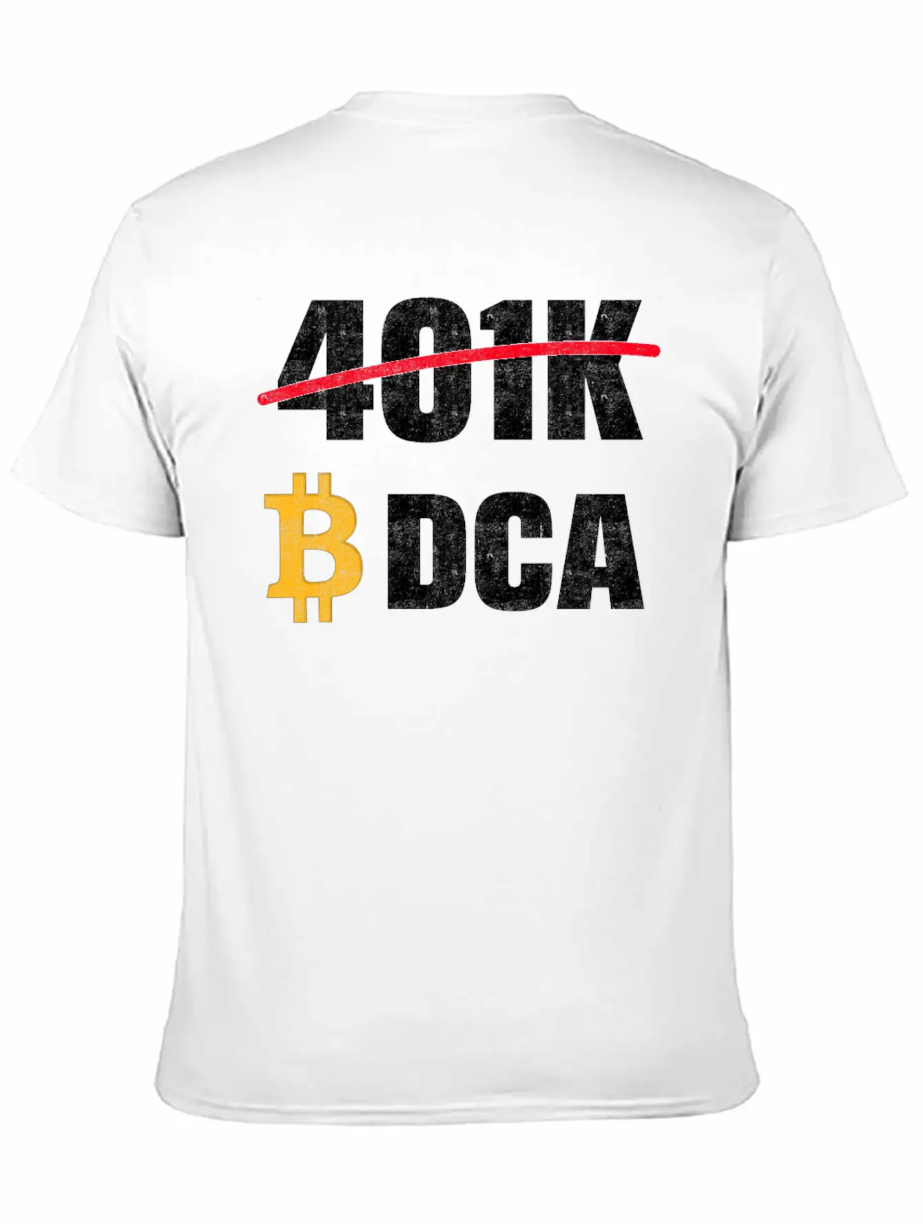 401 K Bitcoin Tshirt Modern Fit Casual T-Shirt – Clean And Versatile Design