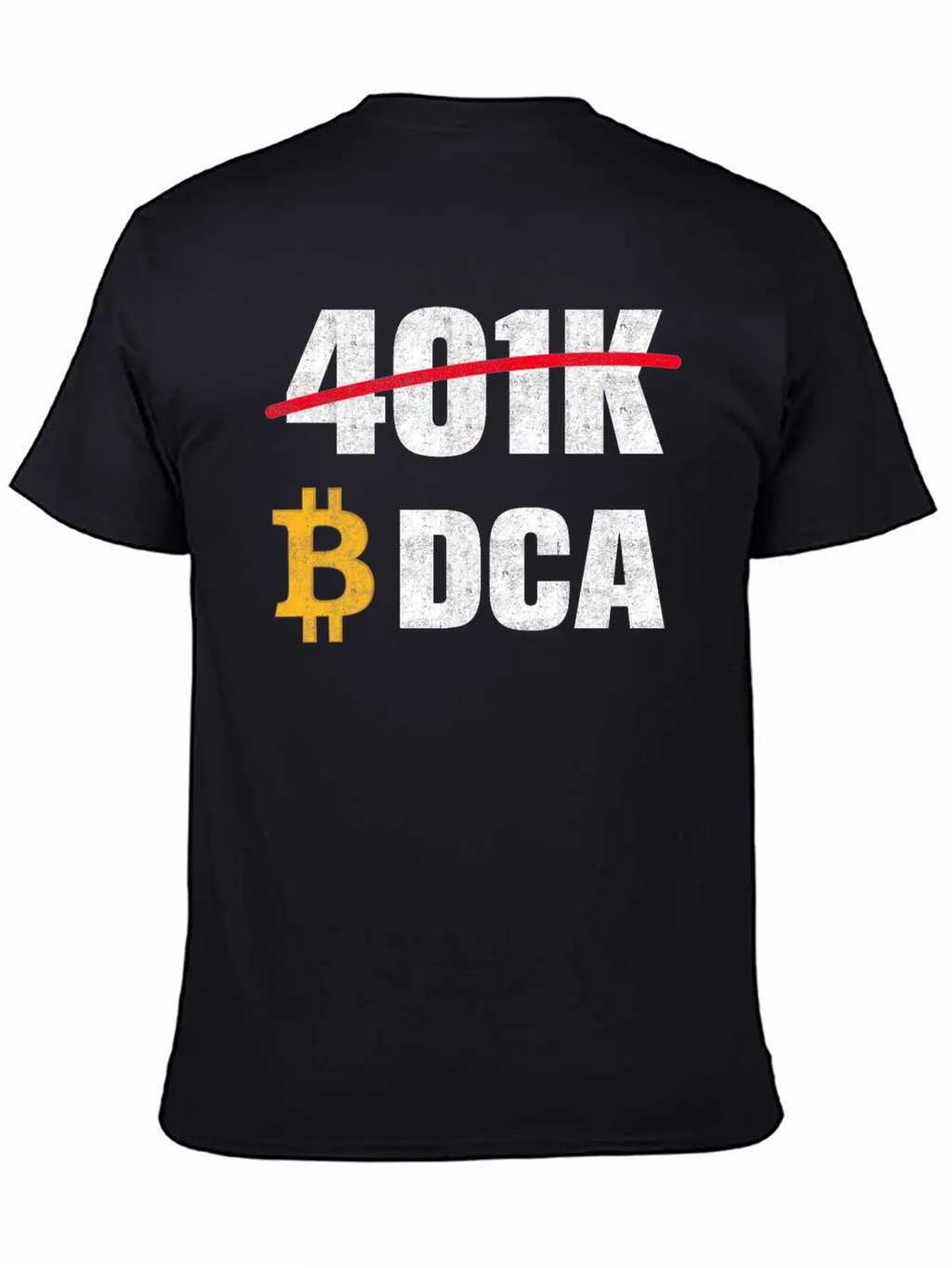 401 K Bitcoin Tshirt Modern Fit Casual T-Shirt – Clean And Versatile Design