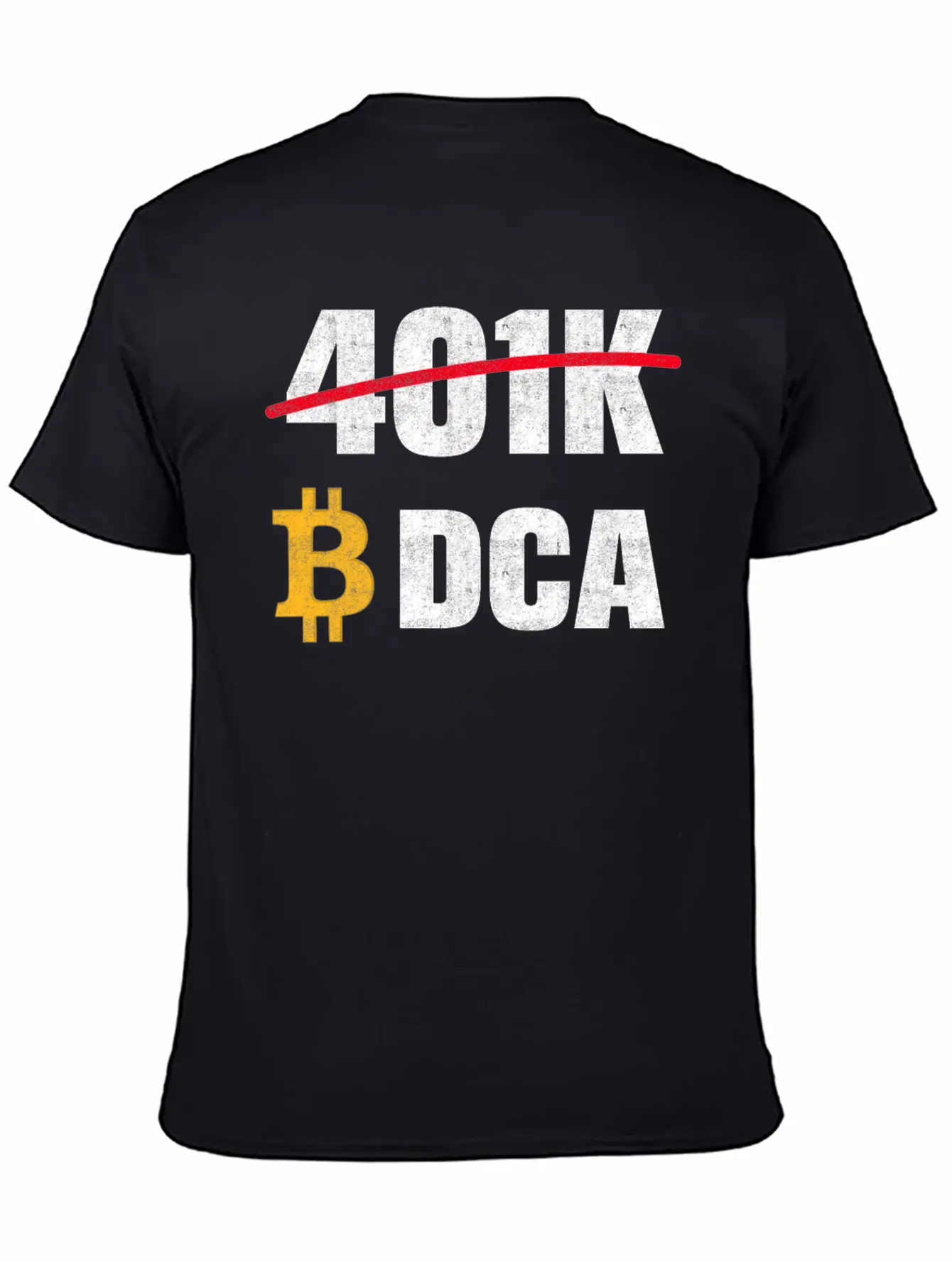 401 K Bitcoin Tshirt Modern Fit Casual T-Shirt – Clean And Versatile Design
