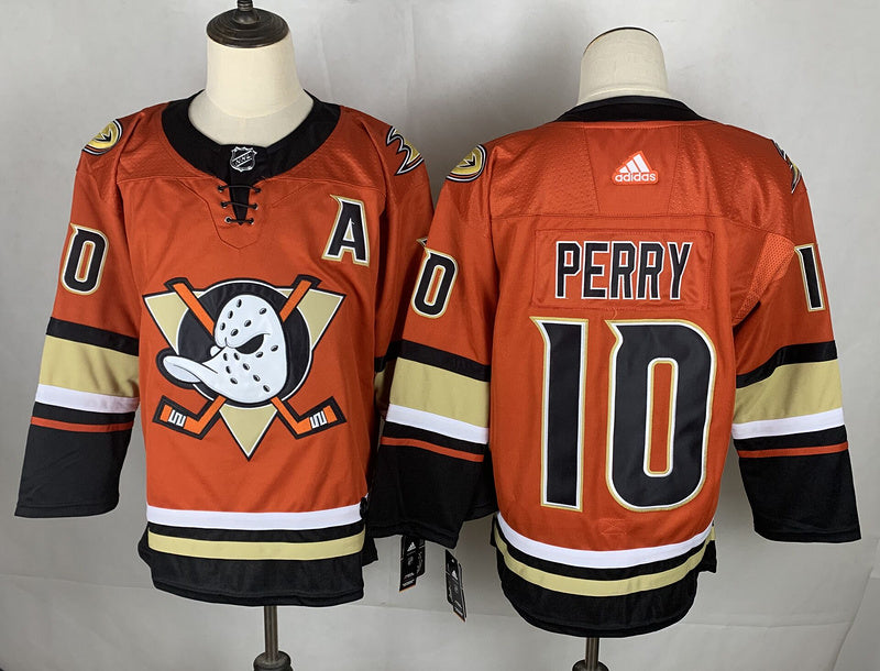 Men's Anaheim Ducks Corey Perry #10 Red Breakaway Jerseys