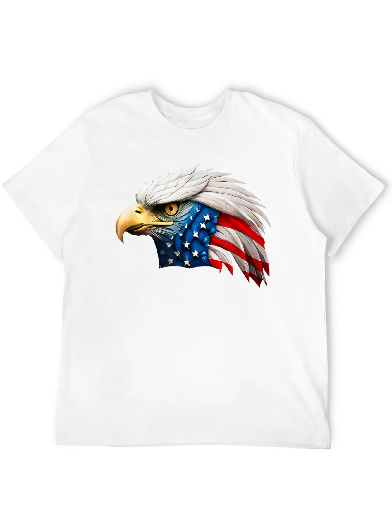 4th American Eagle Independence Relaxed Everyday Tee – Lightweight And Durable Cotton
