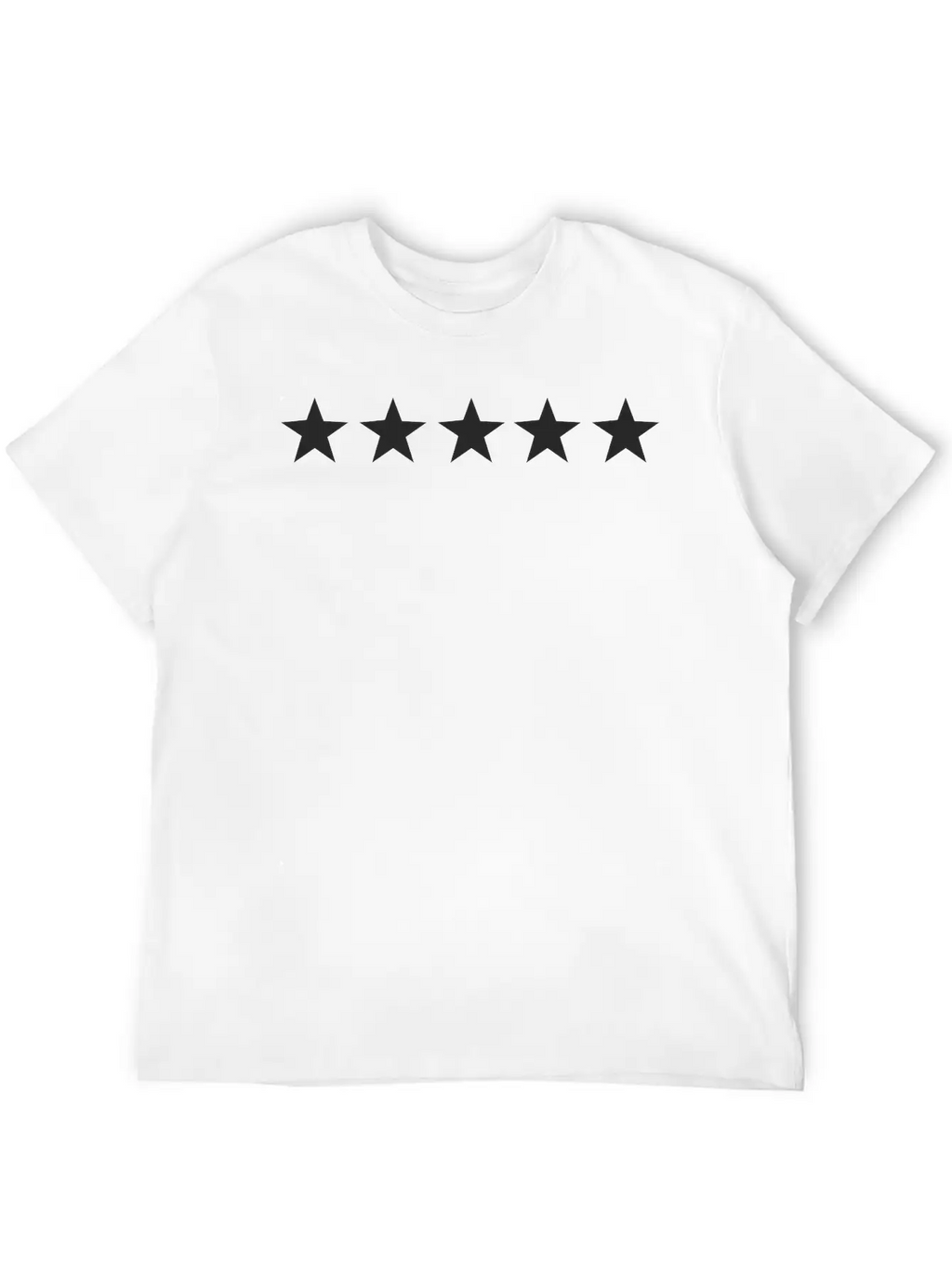 5 Stars Relaxed Everyday Tee – Lightweight And Durable Cotton