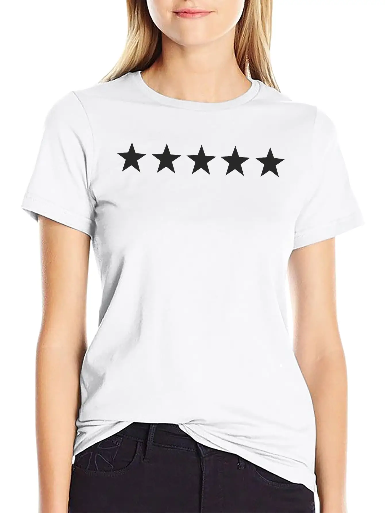 5 Stars Relaxed Everyday Tee – Lightweight And Durable Cotton