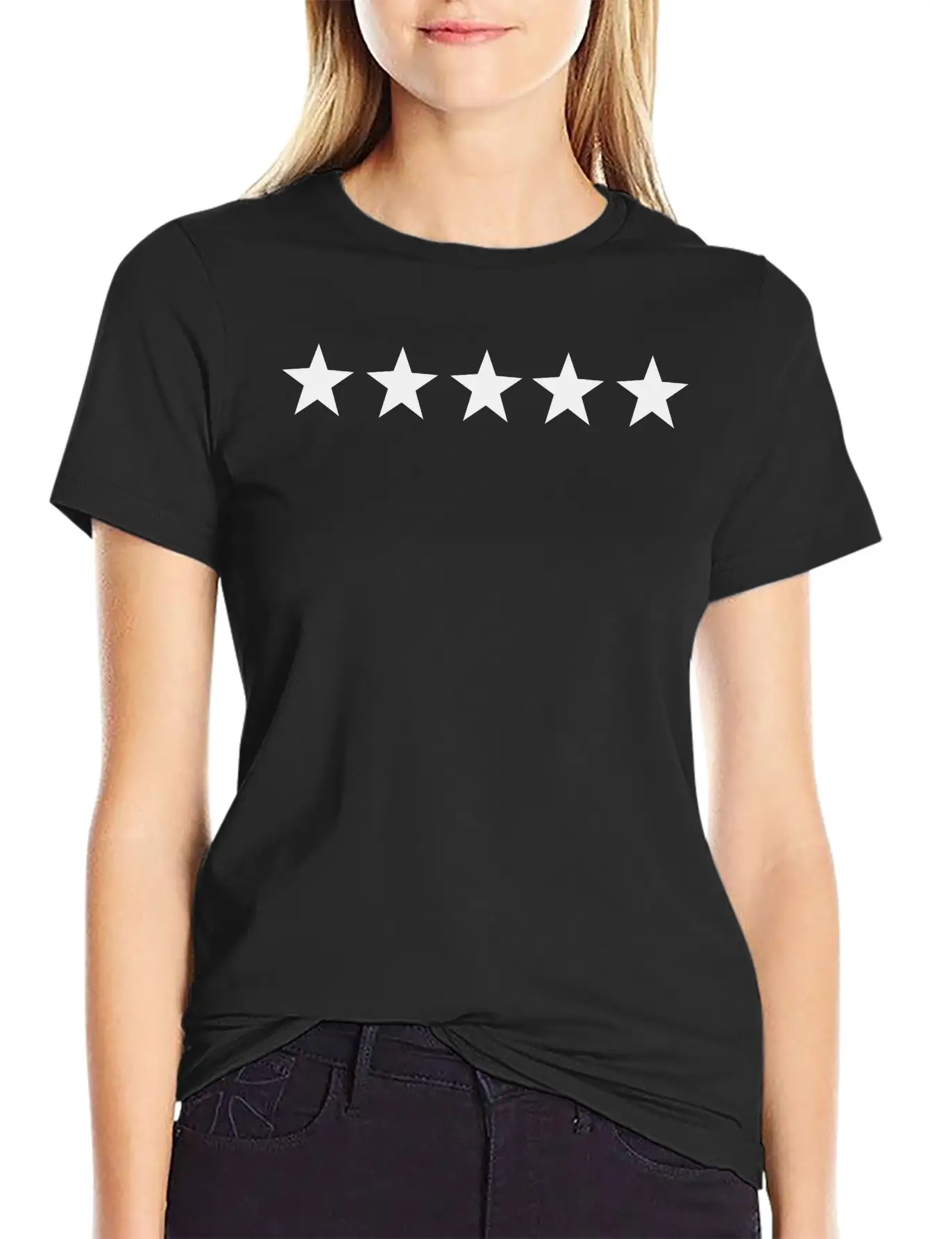 5 Stars Relaxed Everyday Tee – Lightweight And Durable Cotton
