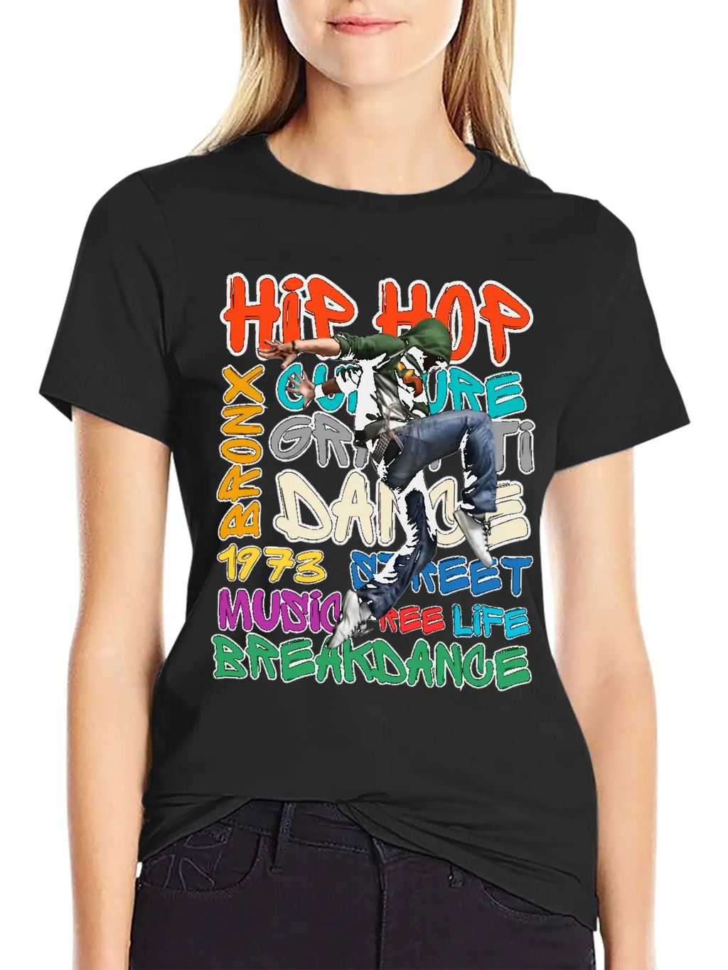 50 Years Of Hip Hop Classic Fit Graphic Tee For Daily Comfort – Unisex Cotton Shirt
