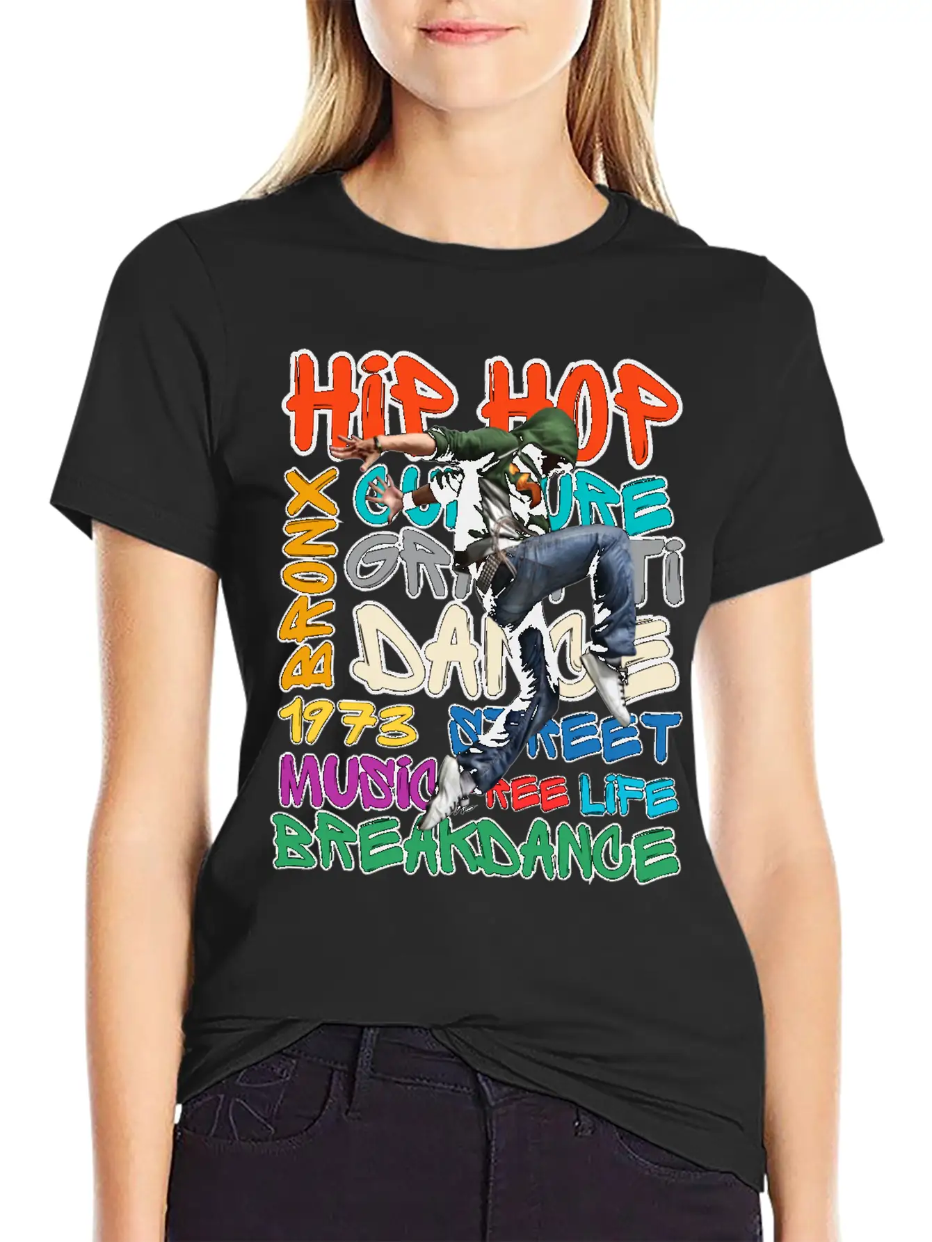 50 Years Of Hip Hop Classic Fit Graphic Tee For Daily Comfort – Unisex Cotton Shirt