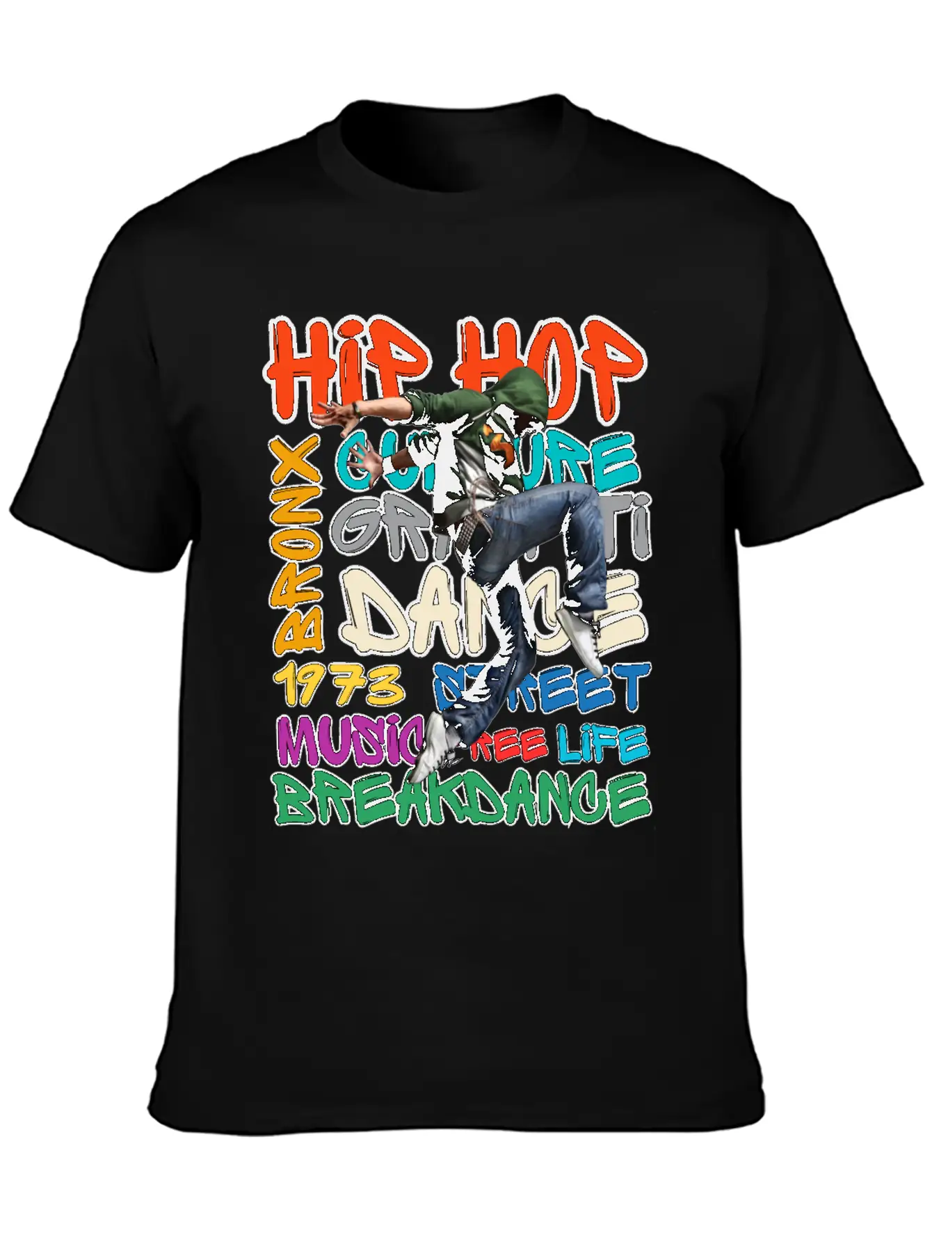 50 Years Of Hip Hop Classic Fit Graphic Tee For Daily Comfort – Unisex Cotton Shirt