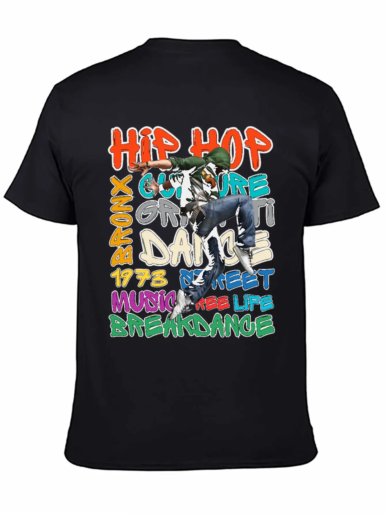 50 Years Of Hip Hop Classic Fit Graphic Tee For Daily Comfort – Unisex Cotton Shirt