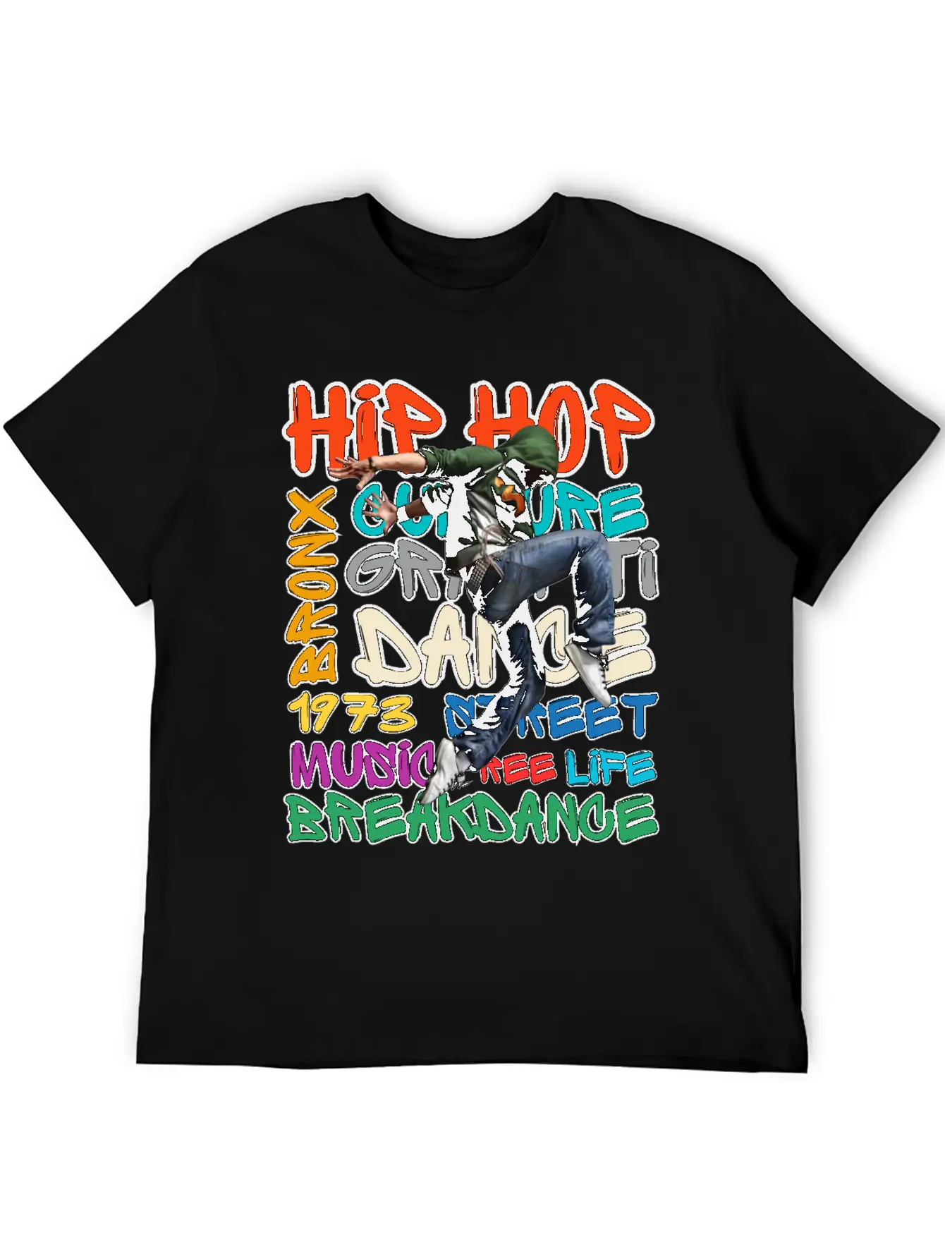 50 Years Of Hip Hop Classic Fit Graphic Tee For Daily Comfort – Unisex Cotton Shirt