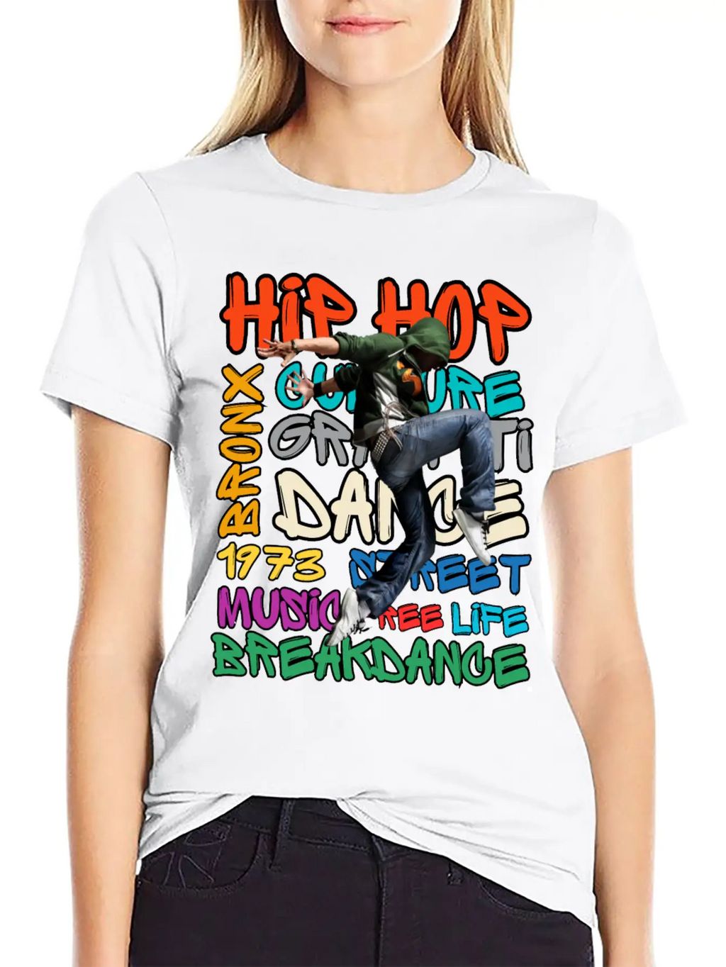 50 Years Of Hip Hop Classic Fit Graphic Tee For Daily Comfort – Unisex Cotton Shirt