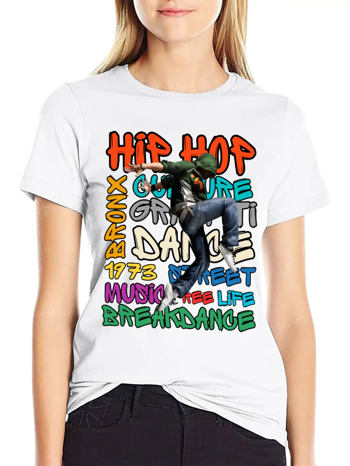 50 Years Of Hip Hop Classic Fit Graphic Tee For Daily Comfort – Unisex Cotton Shirt