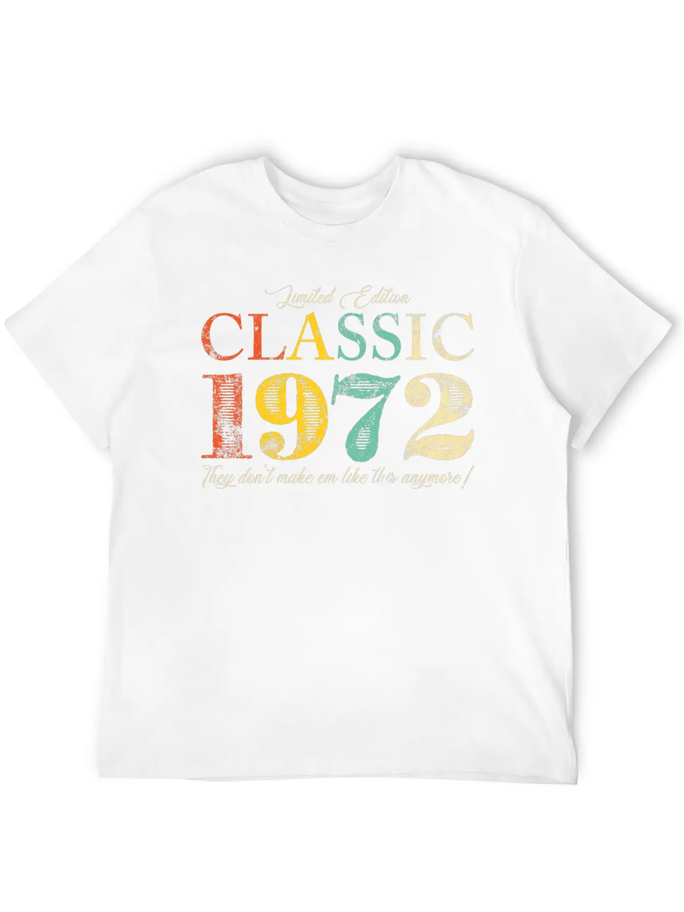 50th Birthday Classic Classic Fit Graphic Tee For Daily Comfort – Unisex Cotton Shirt