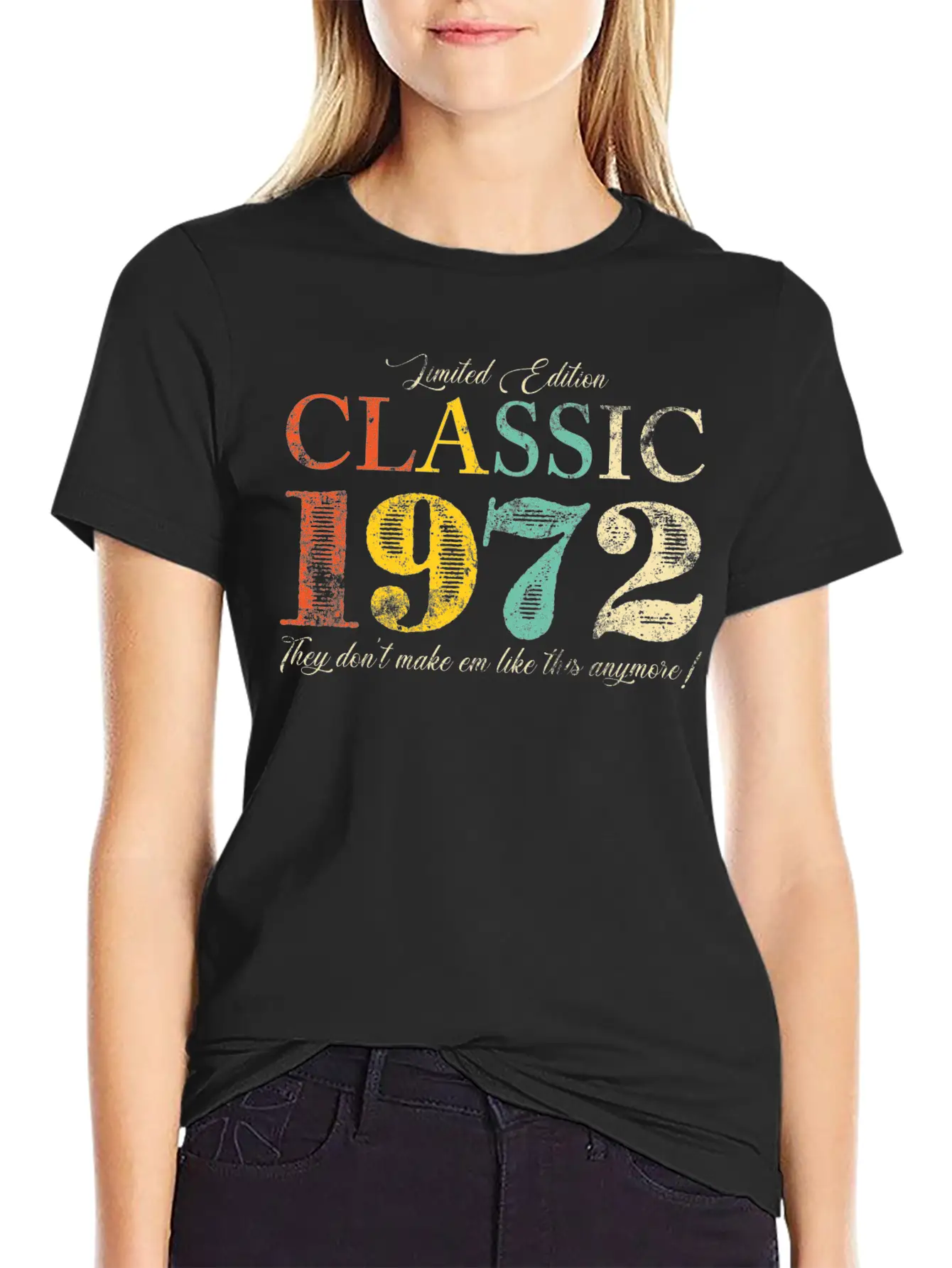 50th Birthday Classic Classic Fit Graphic Tee For Daily Comfort – Unisex Cotton Shirt