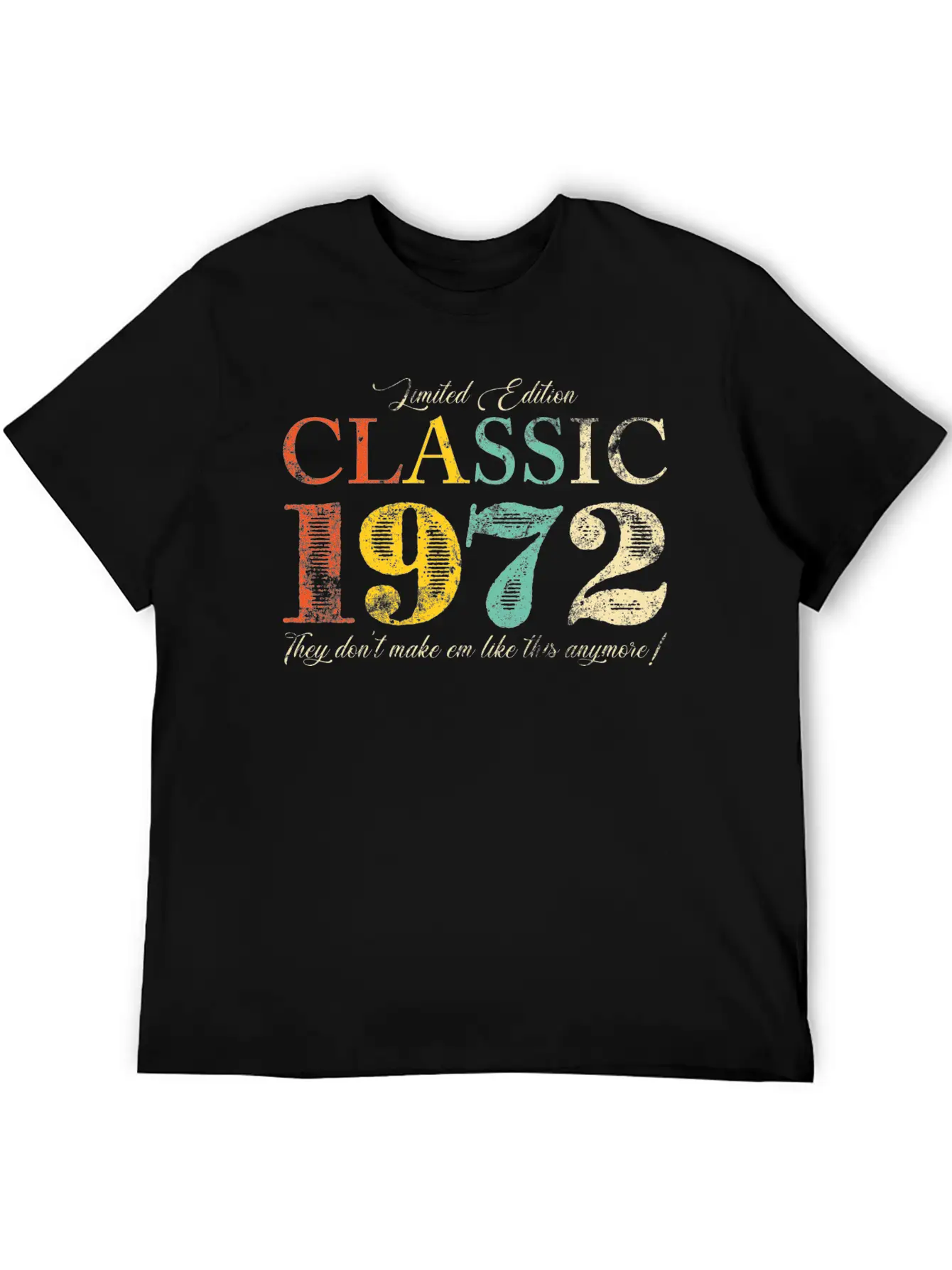 50th Birthday Classic Classic Fit Graphic Tee For Daily Comfort – Unisex Cotton Shirt