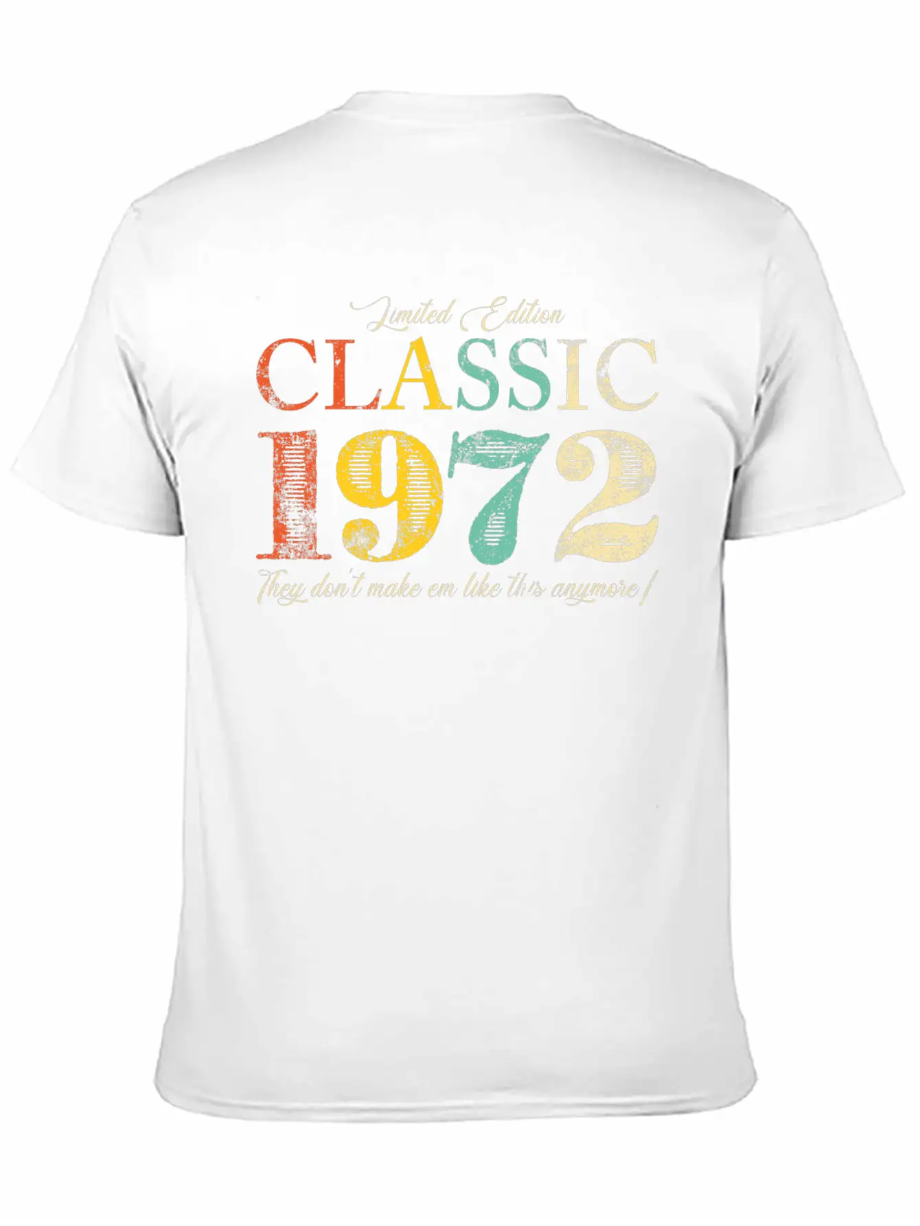 50th Birthday Classic Classic Fit Graphic Tee For Daily Comfort – Unisex Cotton Shirt