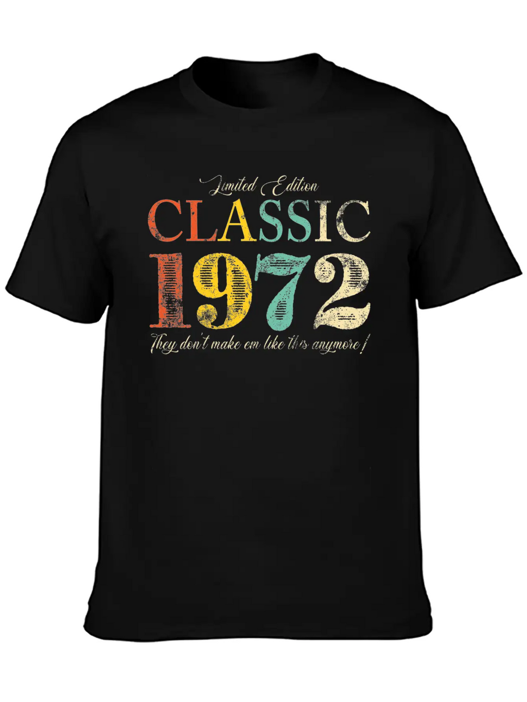 50th Birthday Classic Classic Fit Graphic Tee For Daily Comfort – Unisex Cotton Shirt