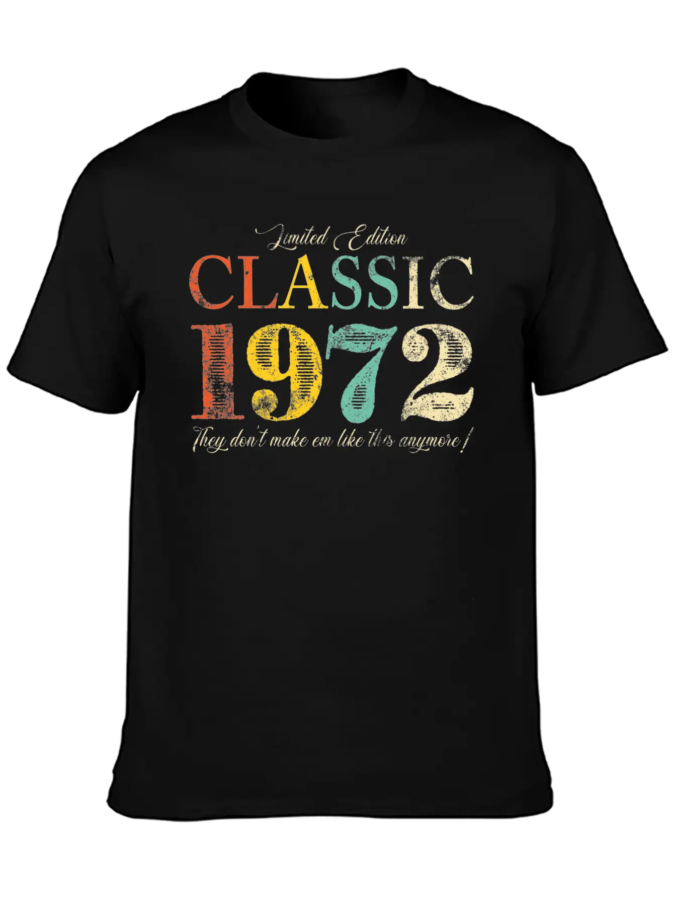 50th Birthday Classic Classic Fit Graphic Tee For Daily Comfort – Unisex Cotton Shirt