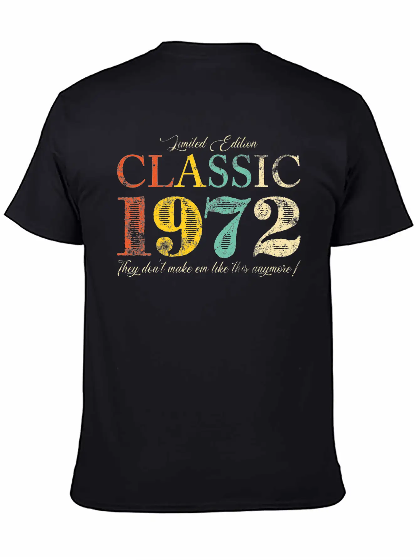 50th Birthday Classic Classic Fit Graphic Tee For Daily Comfort – Unisex Cotton Shirt