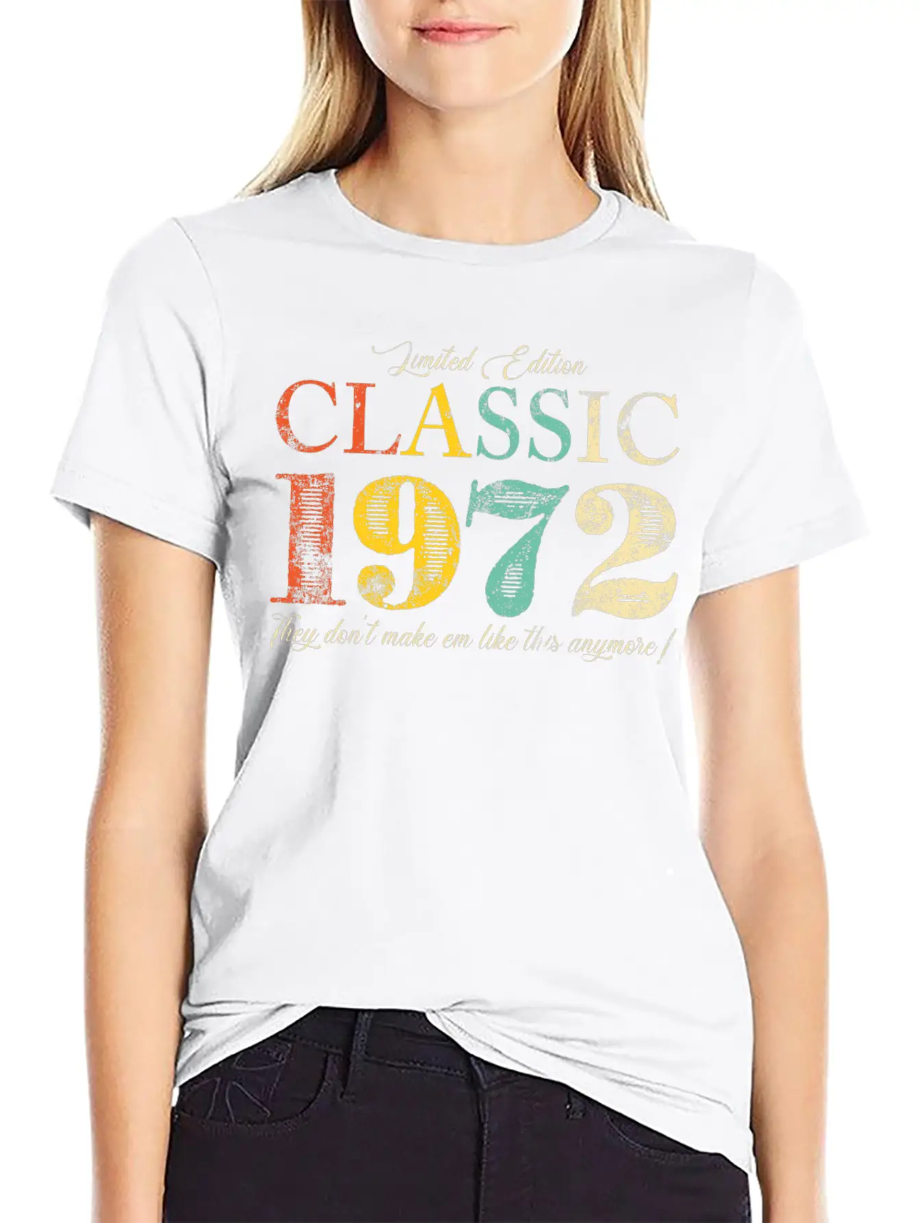 50th Birthday Classic Classic Fit Graphic Tee For Daily Comfort – Unisex Cotton Shirt