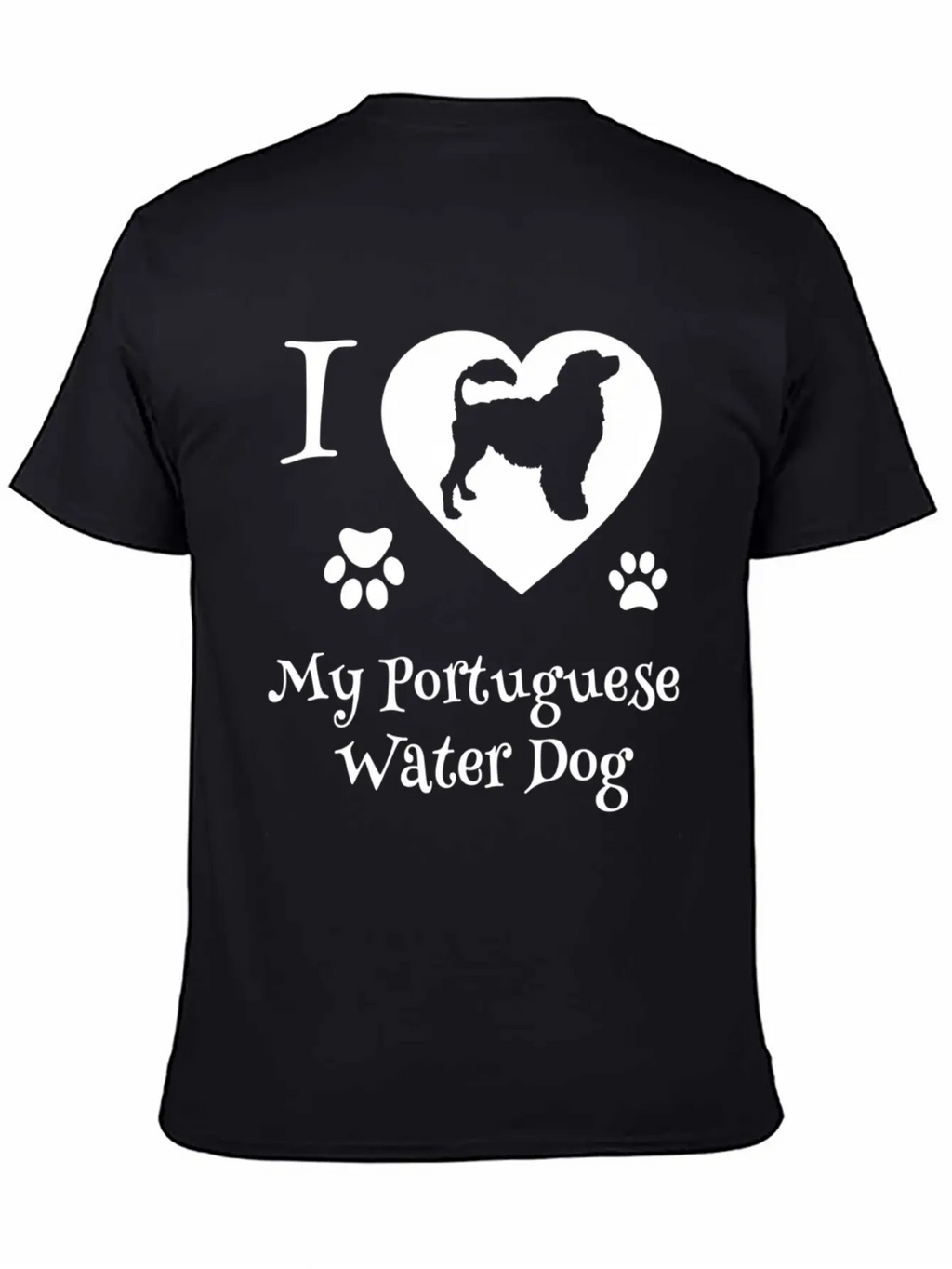 54837 Portuguese Water Dog For Portie Dog Timeless Short Sleeve Tee – Comfy And Minimalist Design