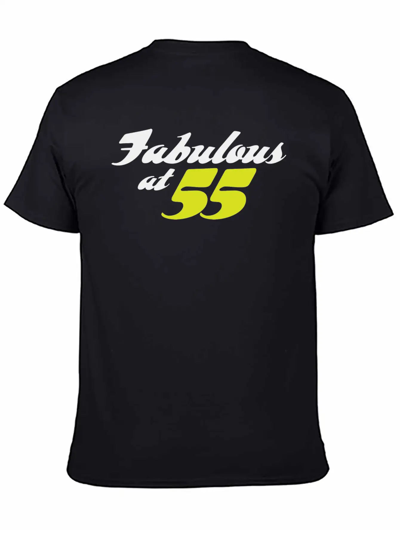 55 Years Old And Fabulous! Modern Fit Casual T-Shirt – Clean And Versatile Design
