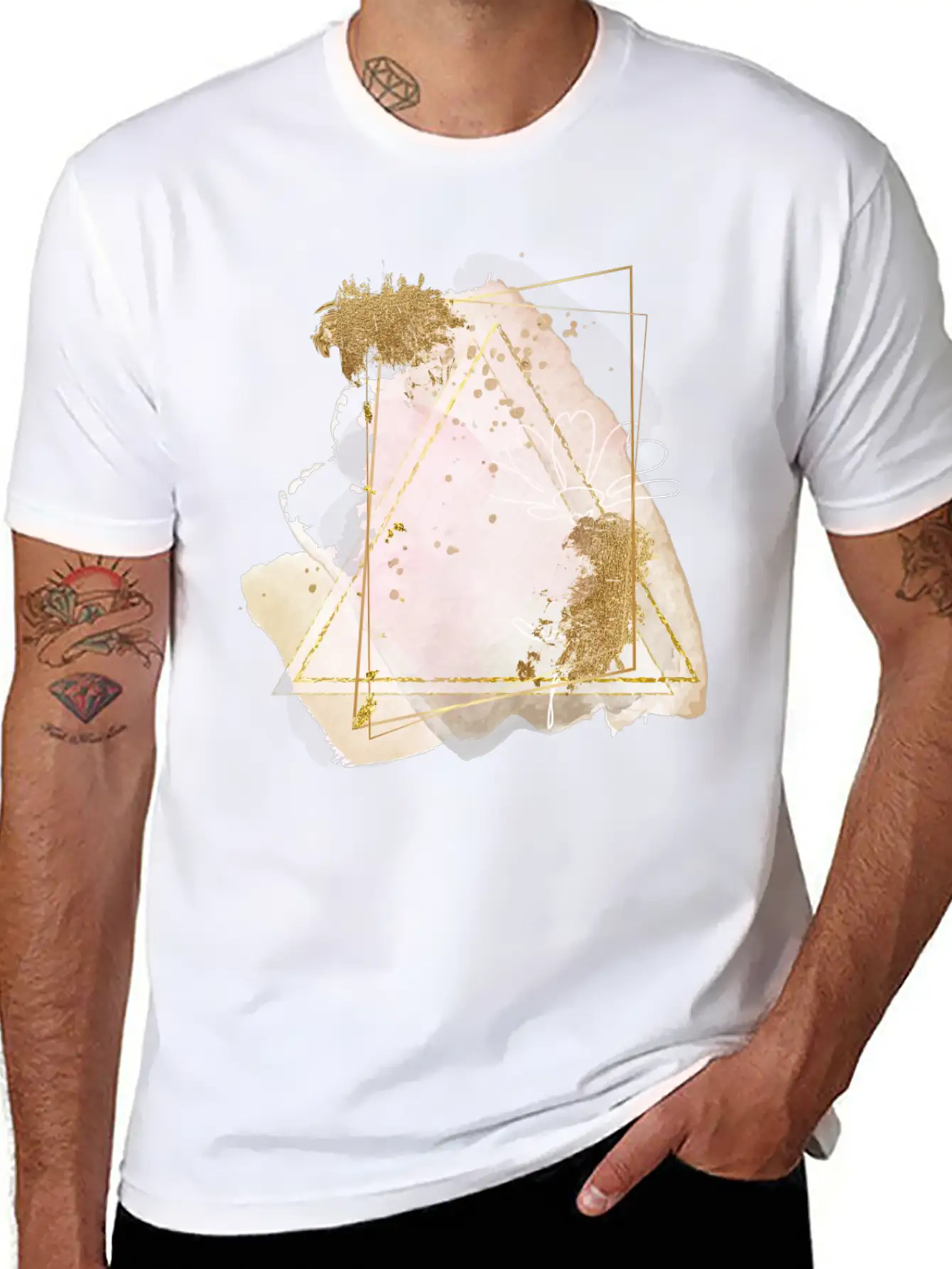 5th Collage Essential Unisex Summer Tee – Soft Cotton Casual Fit
