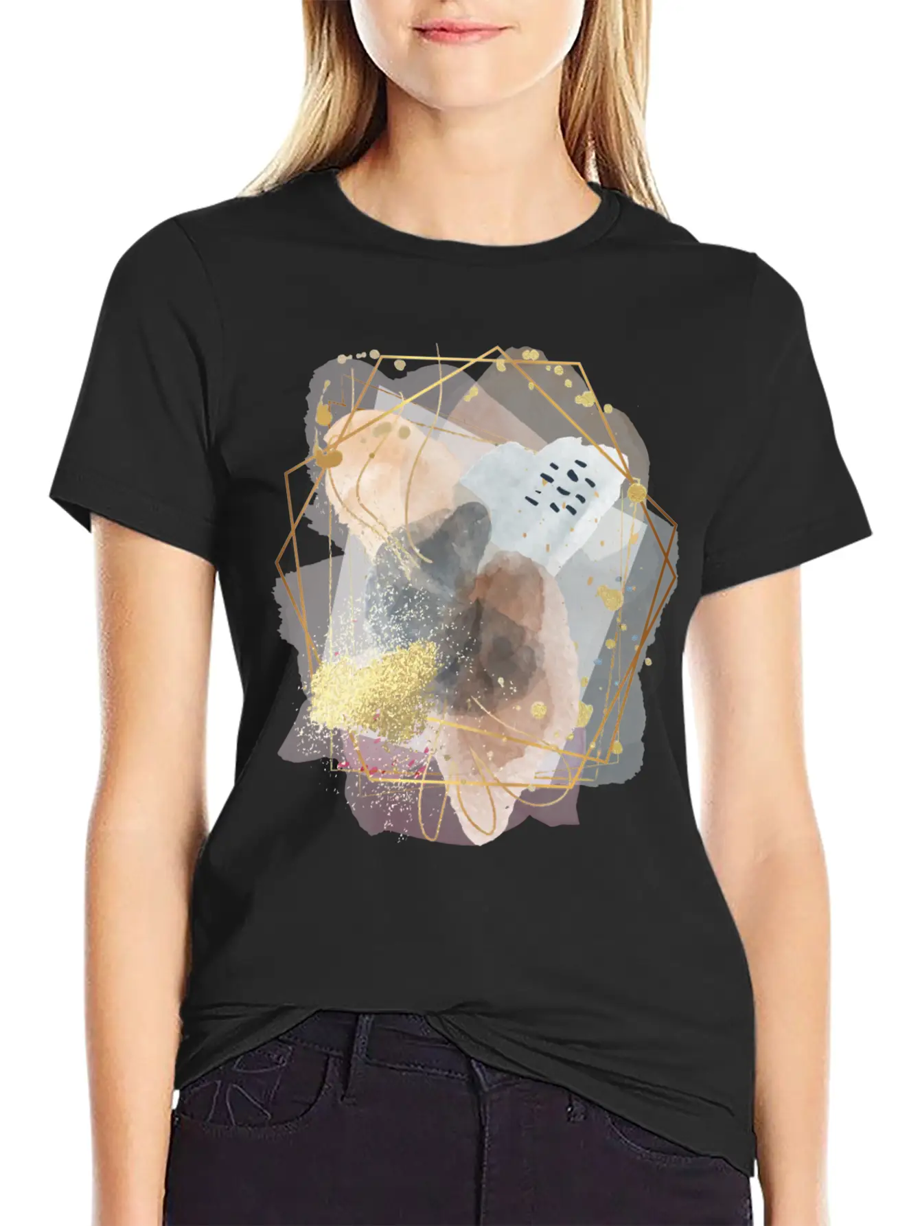6th Collage Essential Cotton Tee For Daily Outfits – Unisex Style