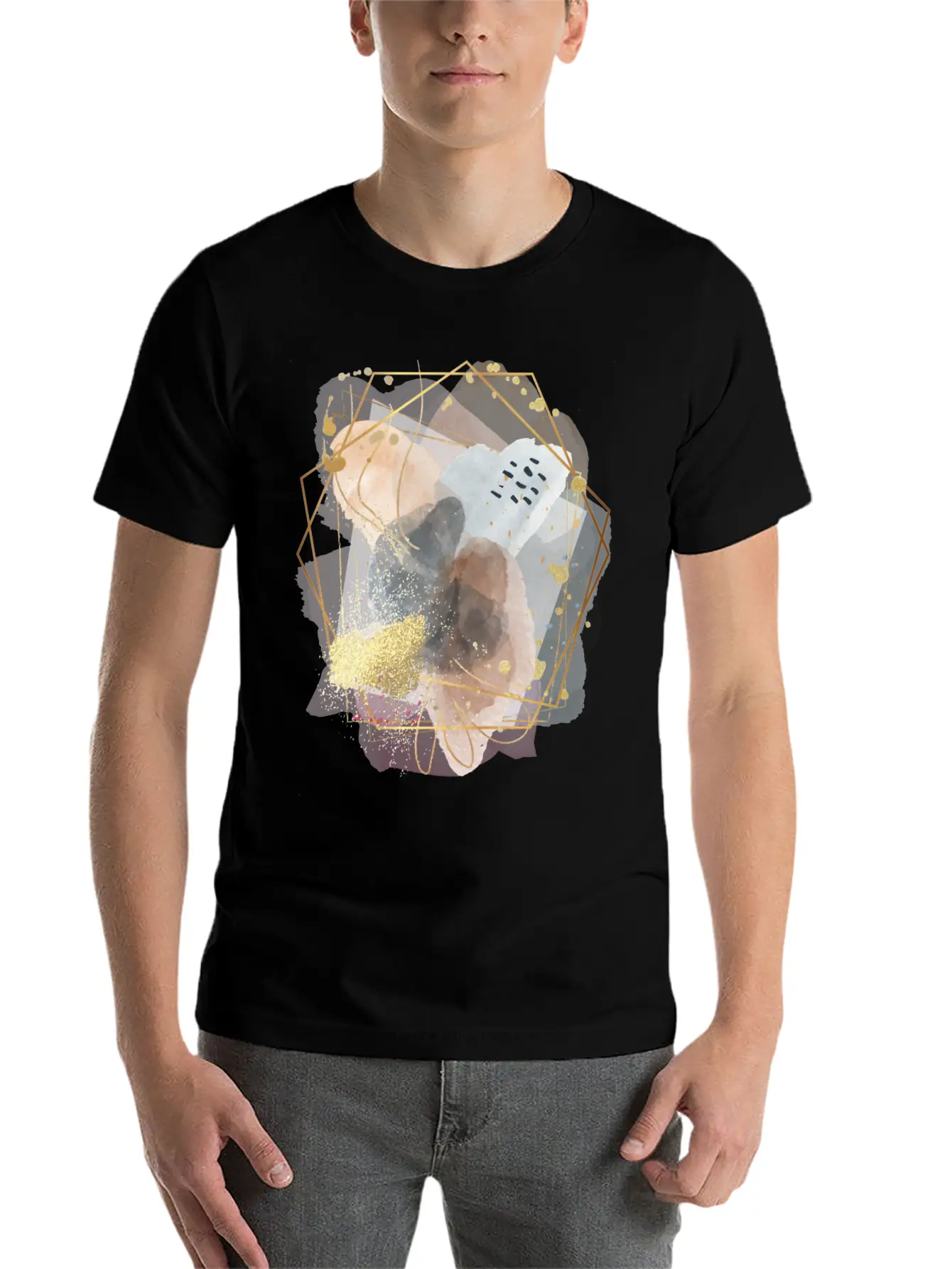 6th Collage Essential Cotton Tee For Daily Outfits – Unisex Style