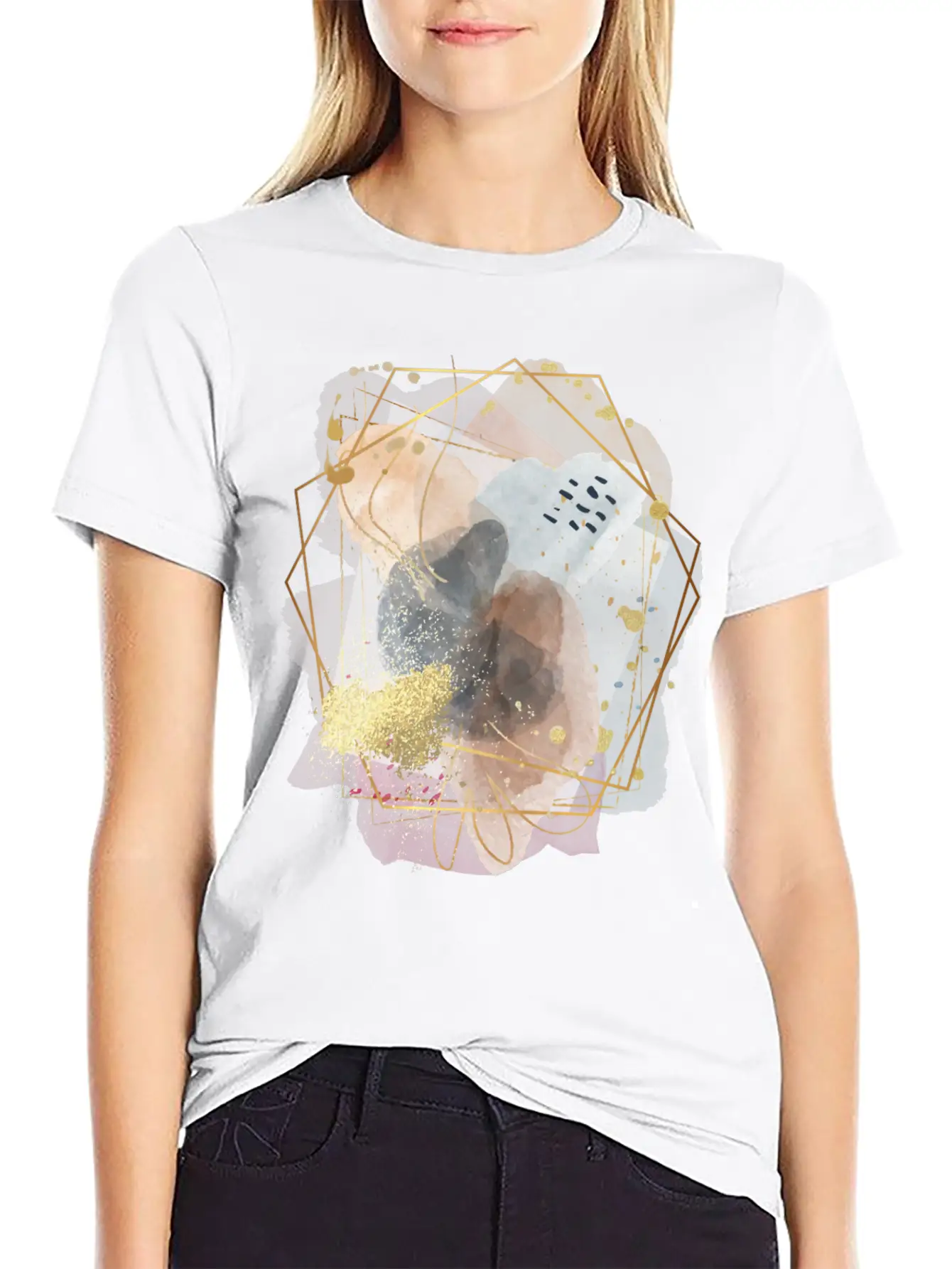 6th Collage Essential Cotton Tee For Daily Outfits – Unisex Style