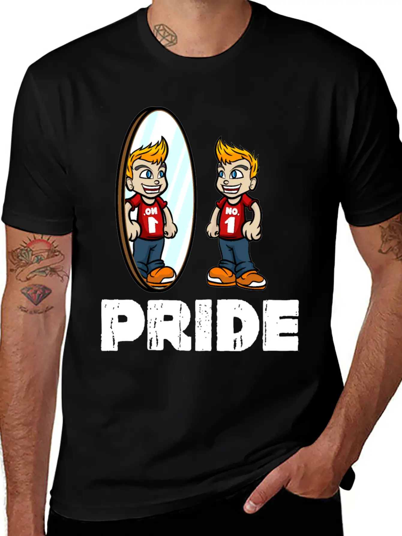 7 Deadly Sins Pride Halloween Costume Simple Everyday Graphic Tee – Lightweight Summer Wear