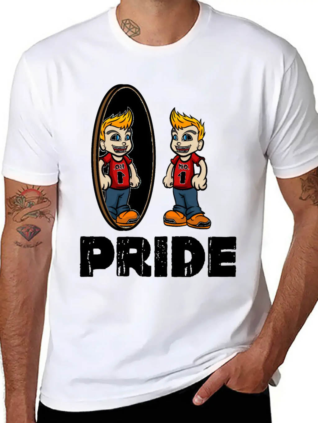 7 Deadly Sins Pride Halloween Costume Simple Everyday Graphic Tee – Lightweight Summer Wear