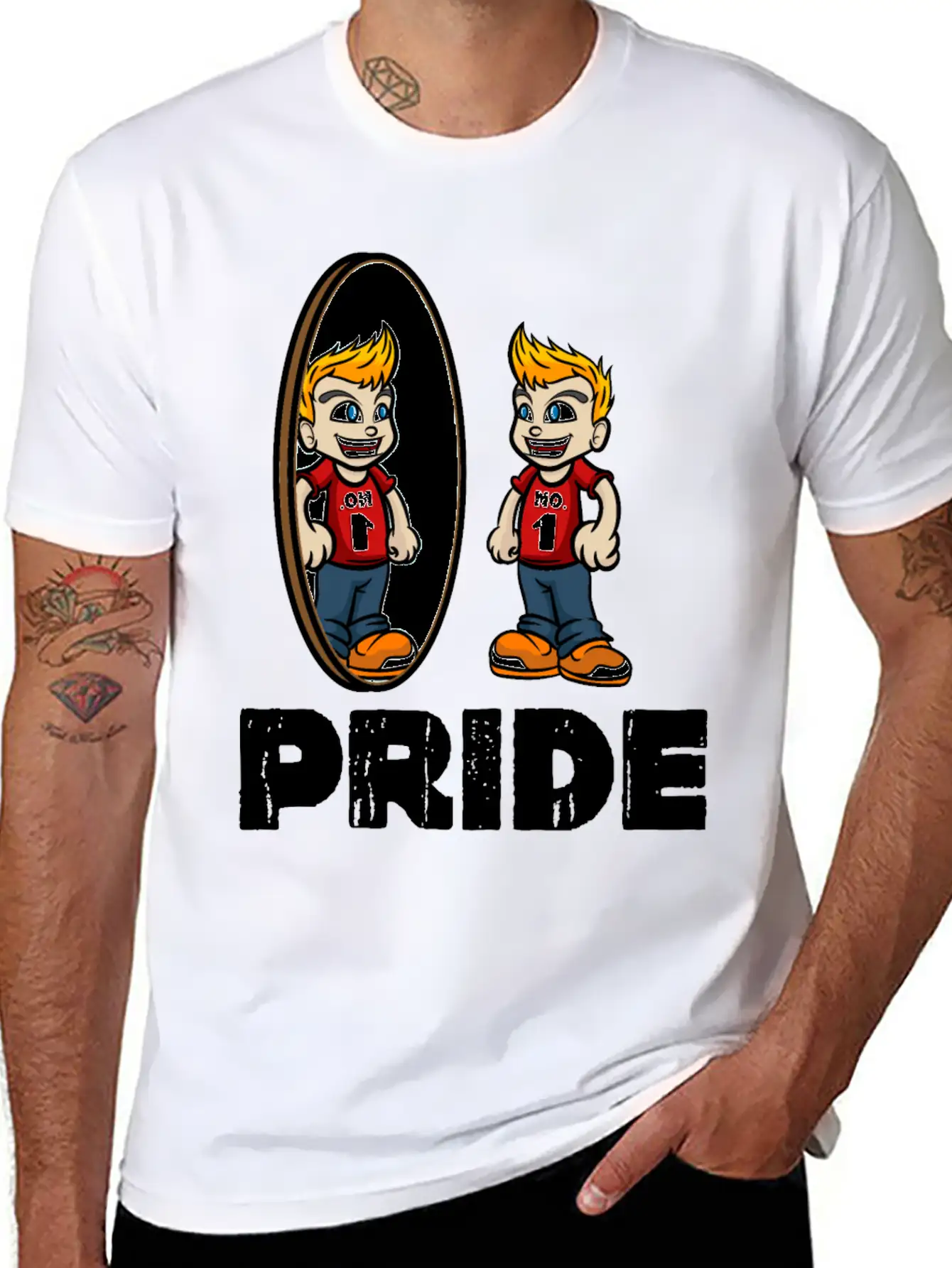 7 Deadly Sins Pride Halloween Costume Simple Everyday Graphic Tee – Lightweight Summer Wear